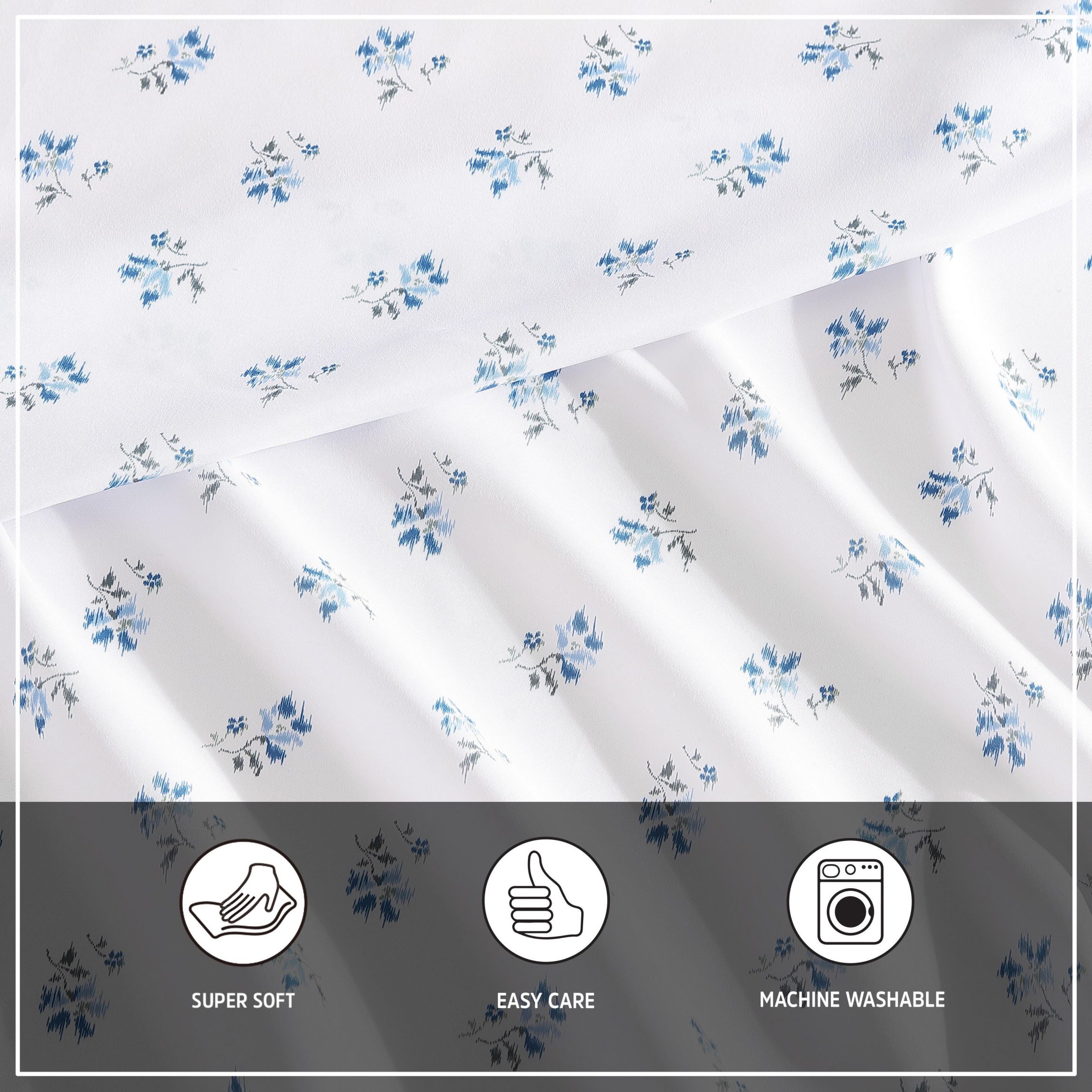 Sketchy Ditsy Microfiber Sheet Set