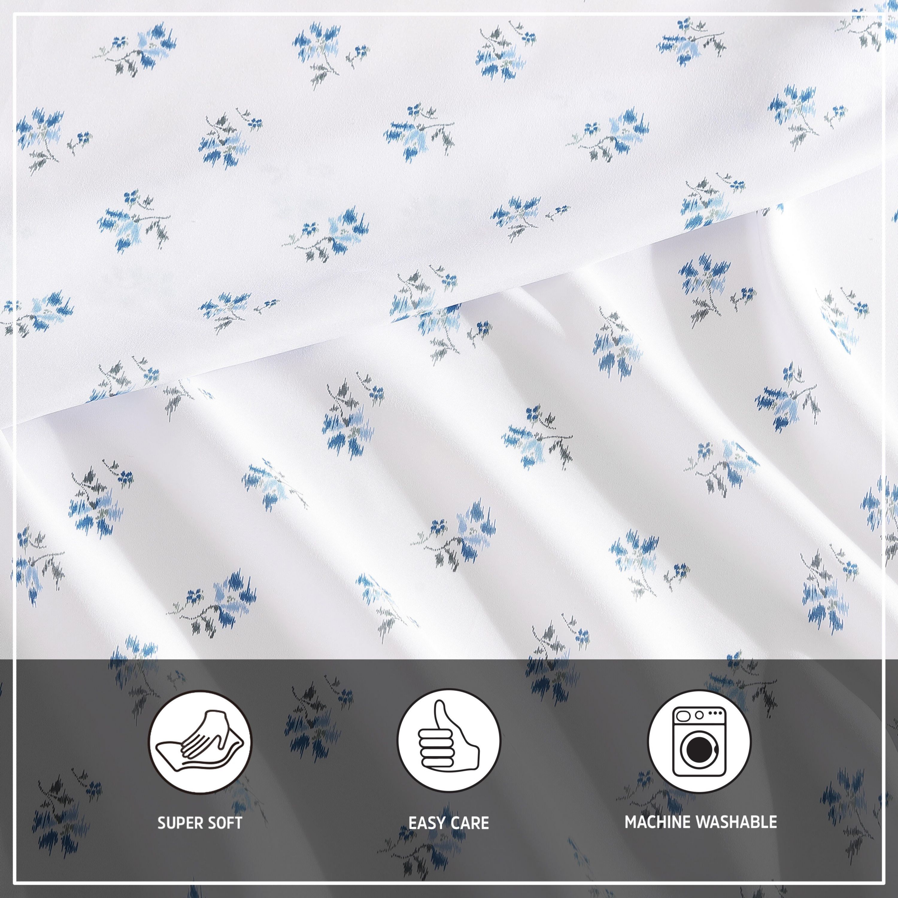 Sketchy Ditsy Microfiber Sheet Set