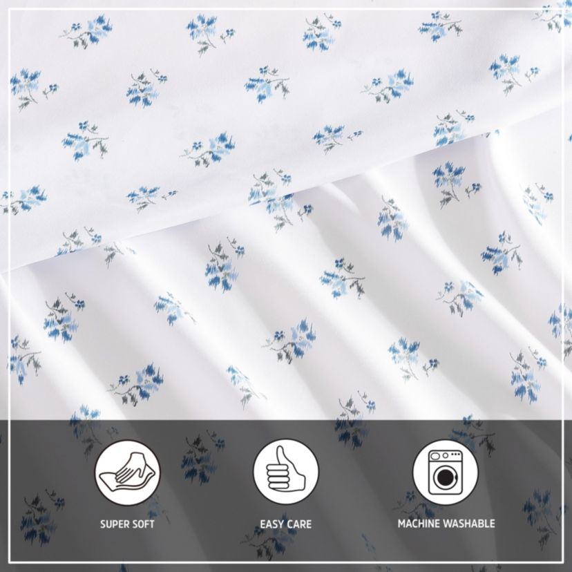 Sketchy Ditsy Microfiber Sheet Set