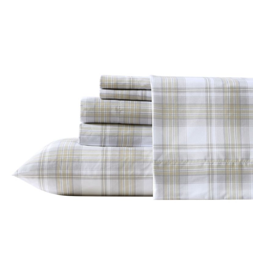 Dayton Valley Plaid Microfiber Sheet Set