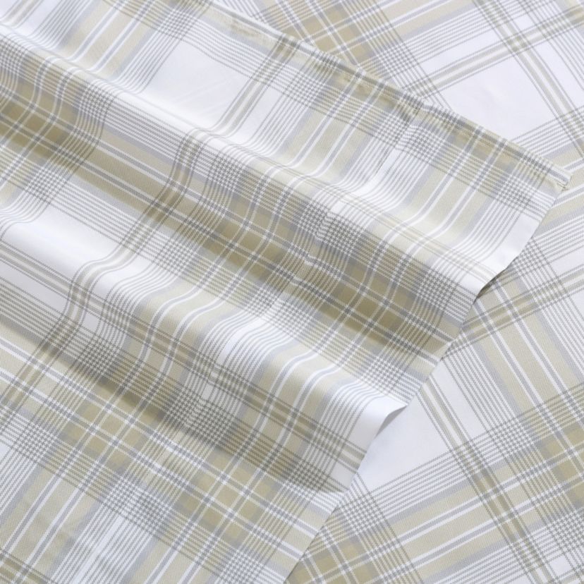Dayton Valley Plaid Microfiber Sheet Set
