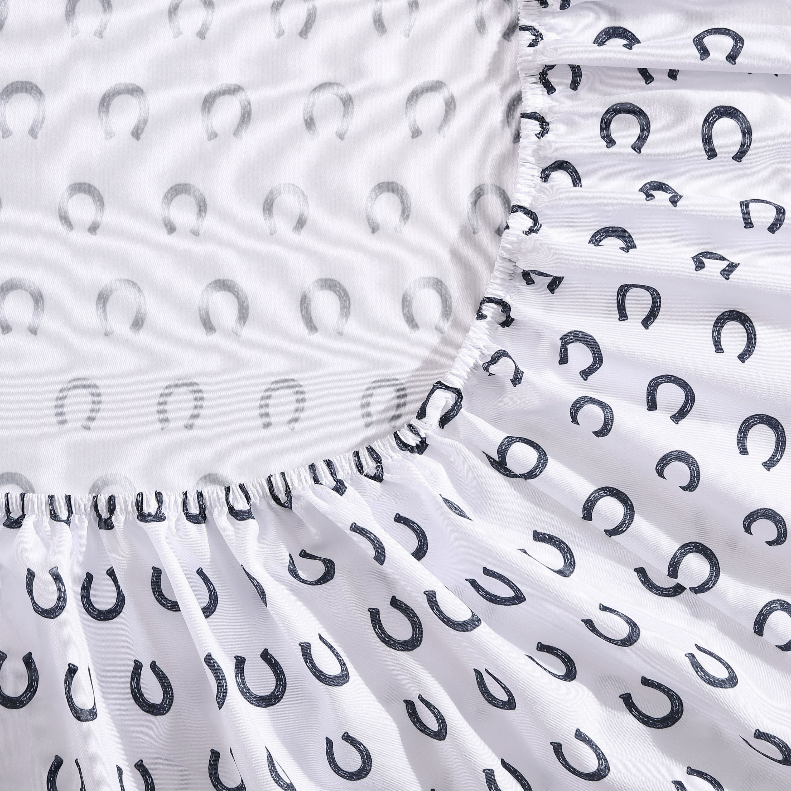 Horseshoe Dots Microfiber Sheet Set