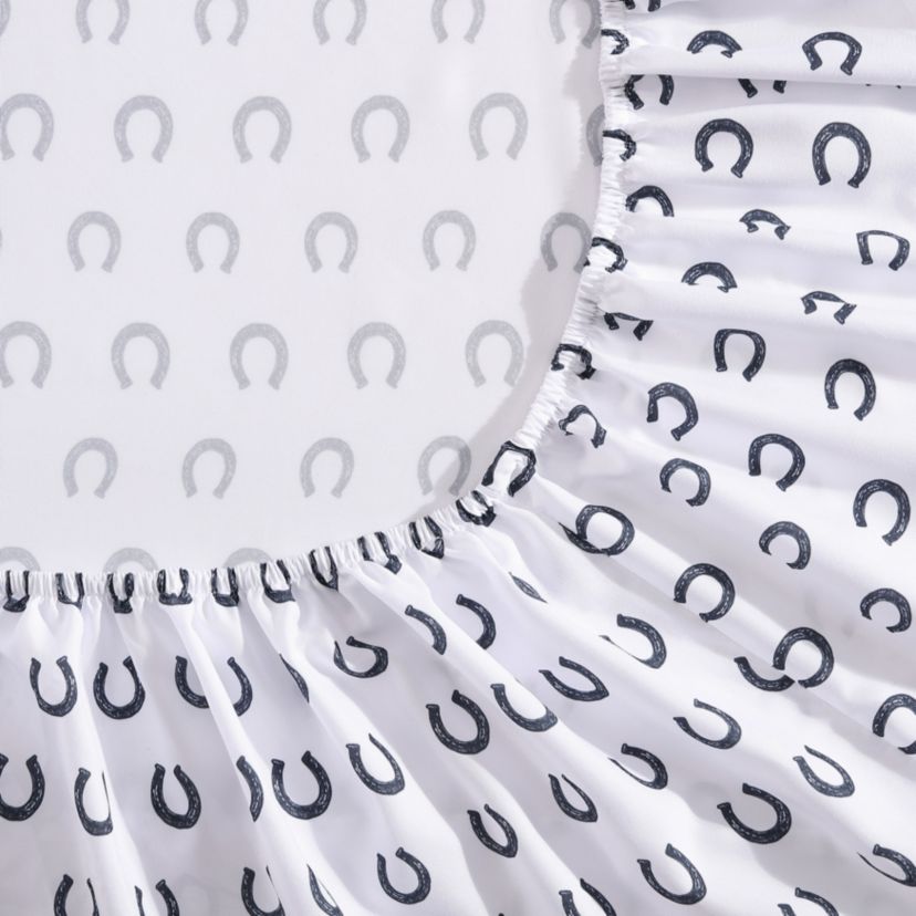 Horseshoe Dots Microfiber Sheet Set