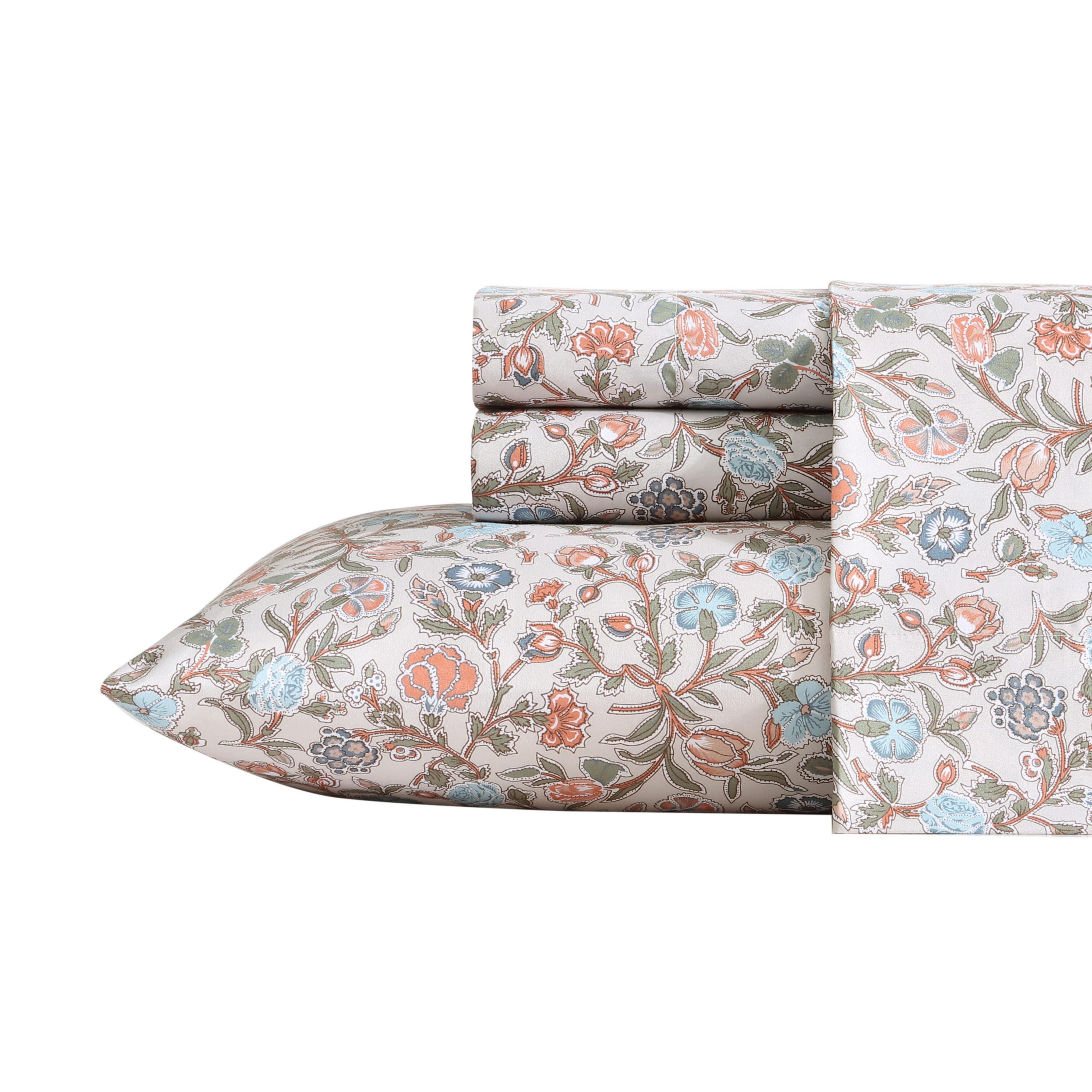 Westward Floral Microfiber Sheet Set