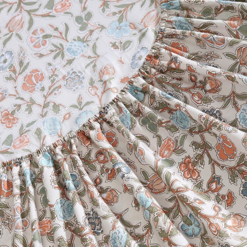 Westward Floral Microfiber Sheet Set