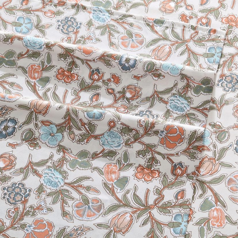 Westward Floral Microfiber Sheet Set