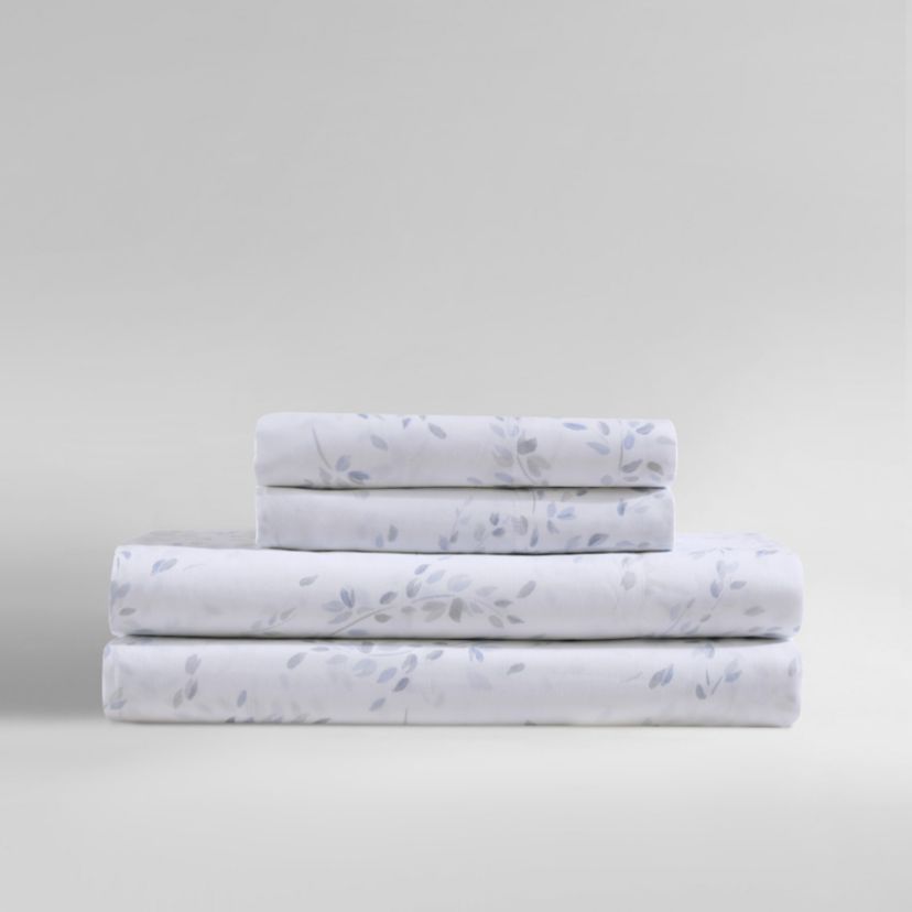 Airy Botanical Cotton Sheet Set