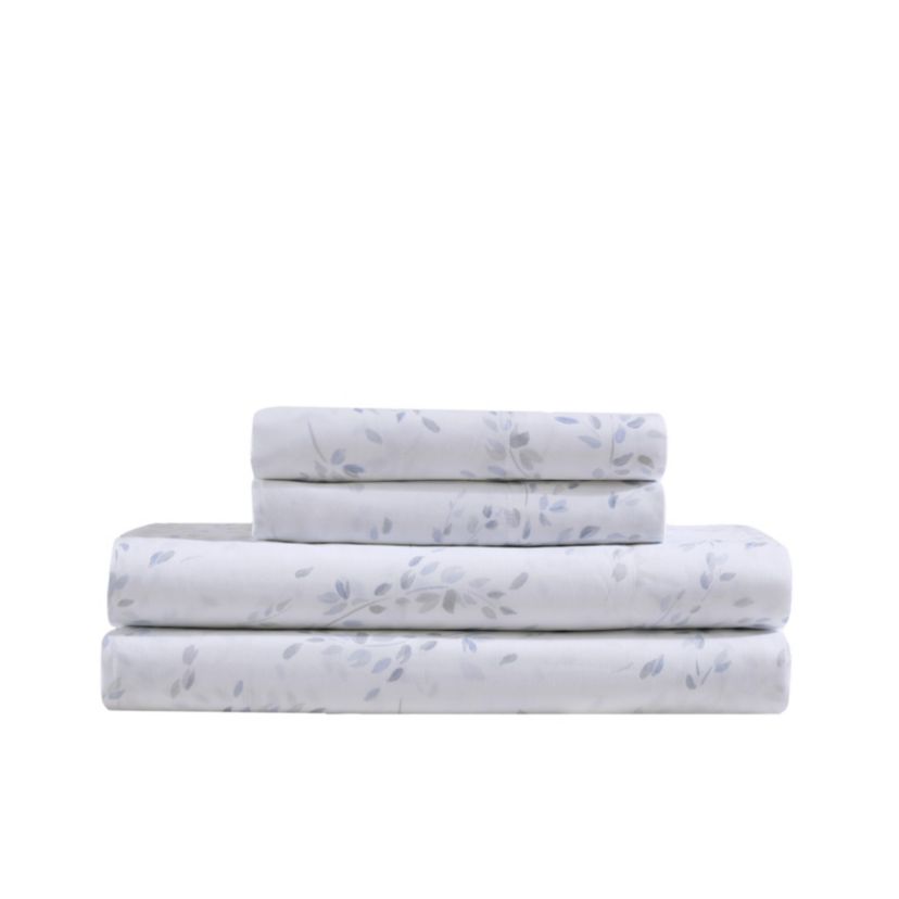 Airy Botanical Cotton Sheet Set