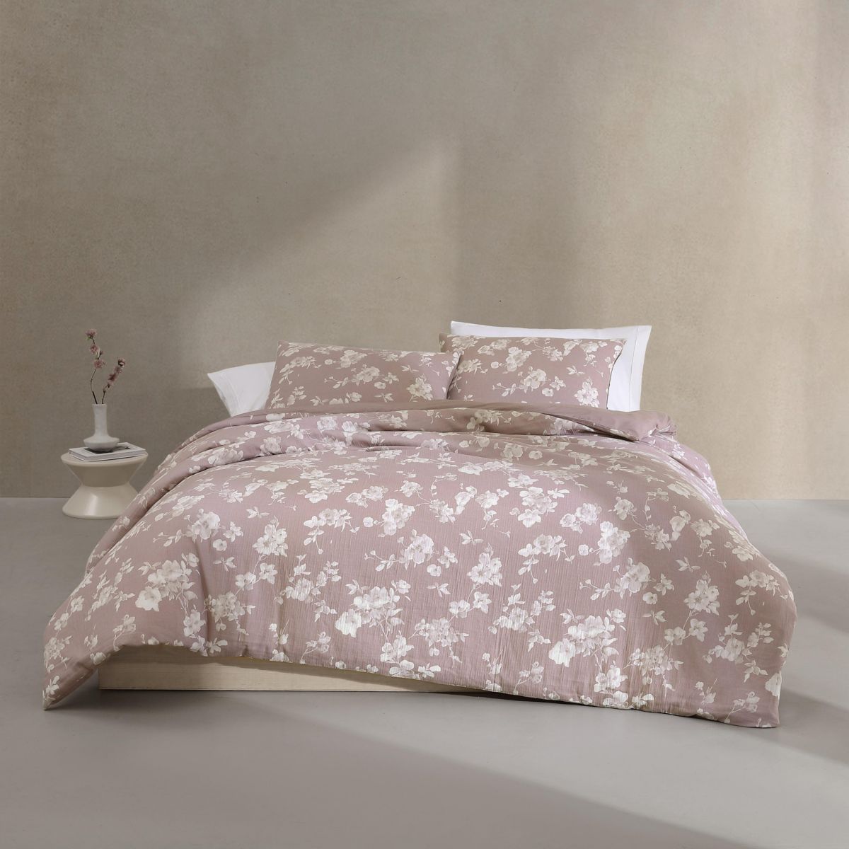 Eternity Floral Cotton Comforter-Sham Set
