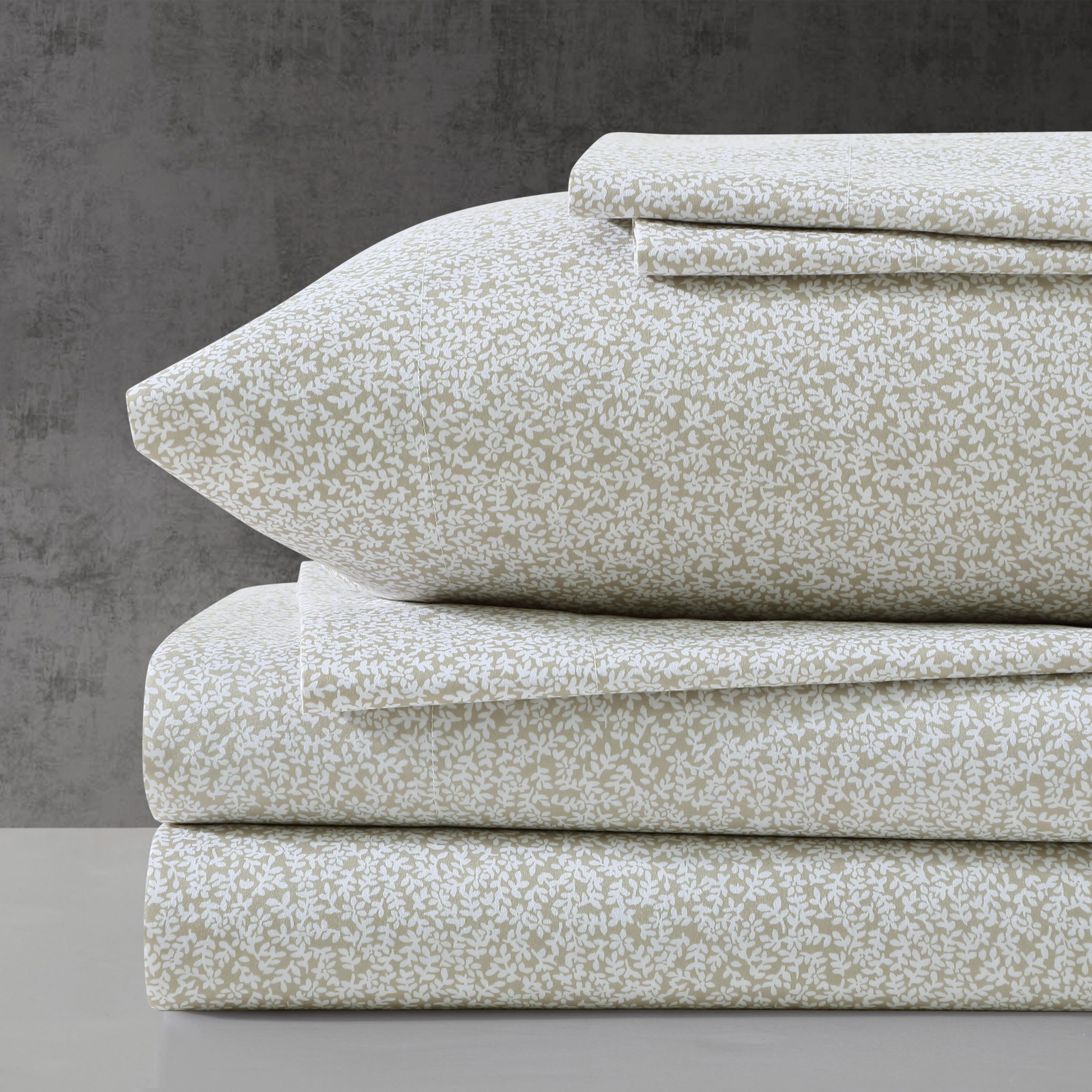 Chill Flowers Microfiber Sheet Set