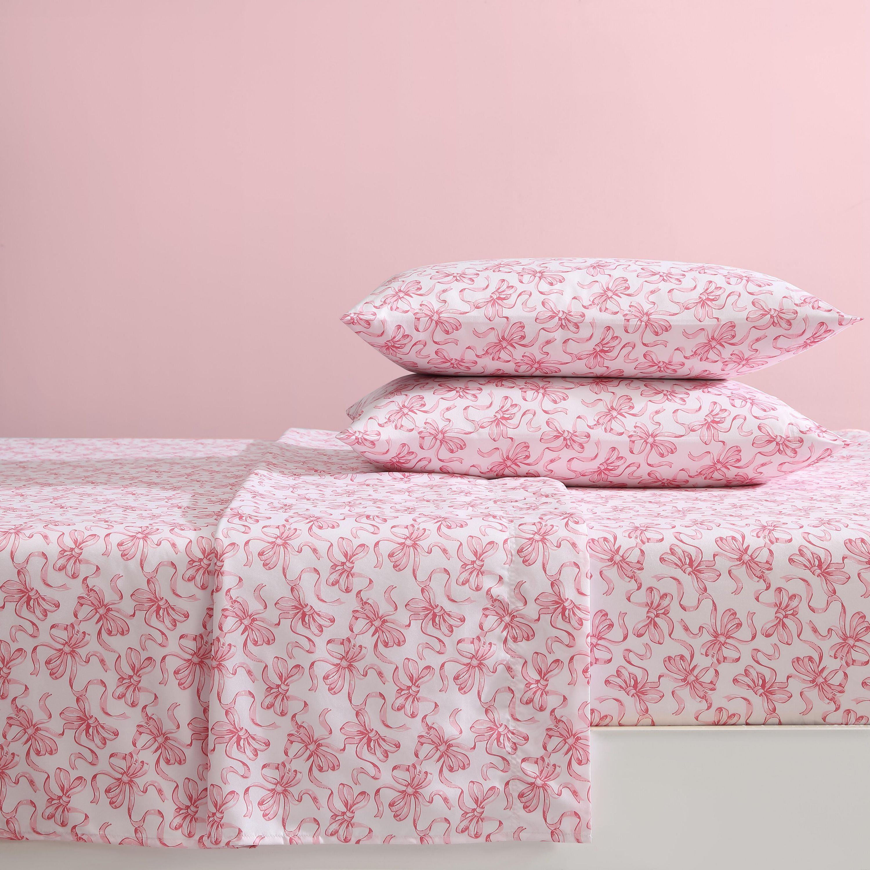 Ballet Bows Microfiber Sheet Set