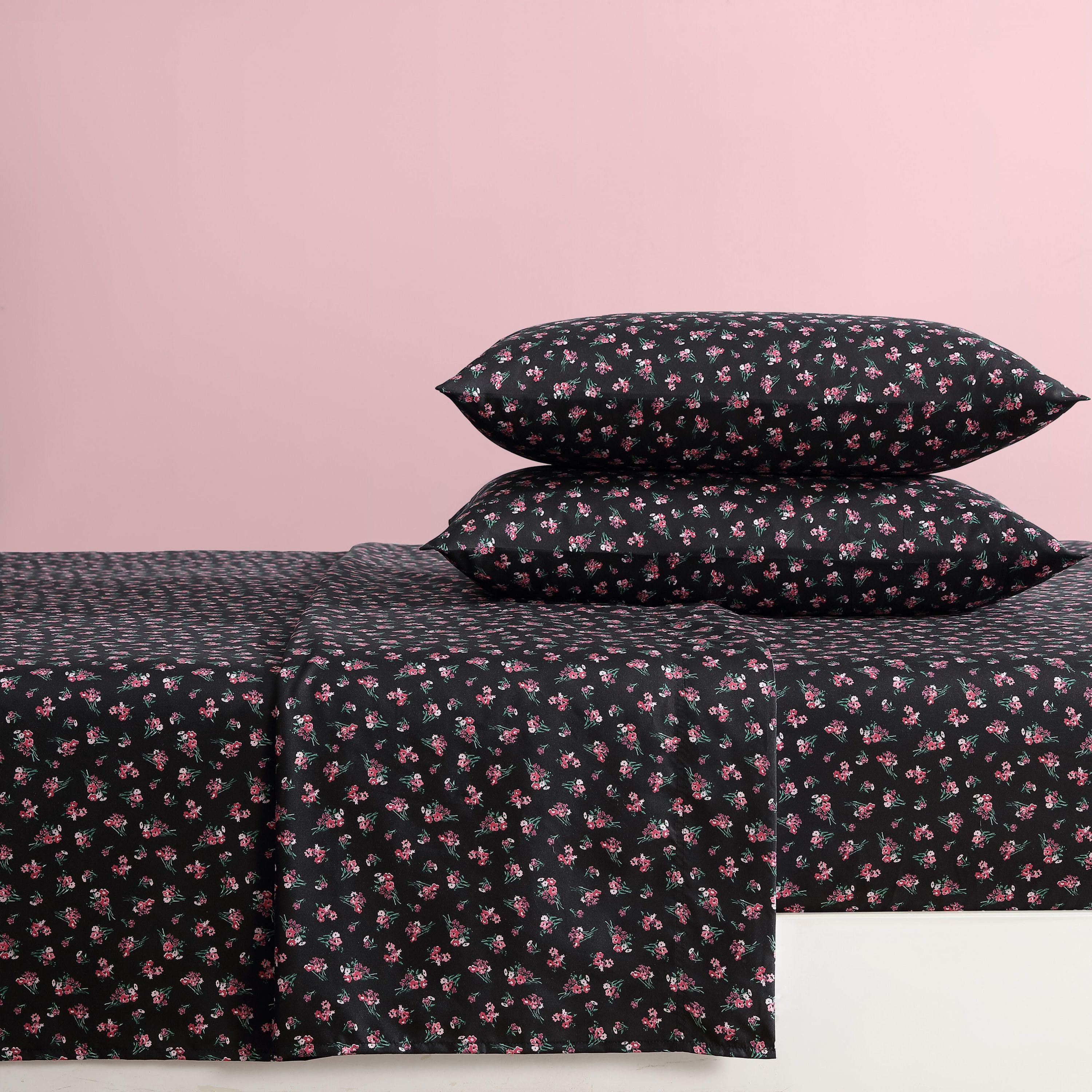 Bouquet Ditsy Microfiber Sheet Set