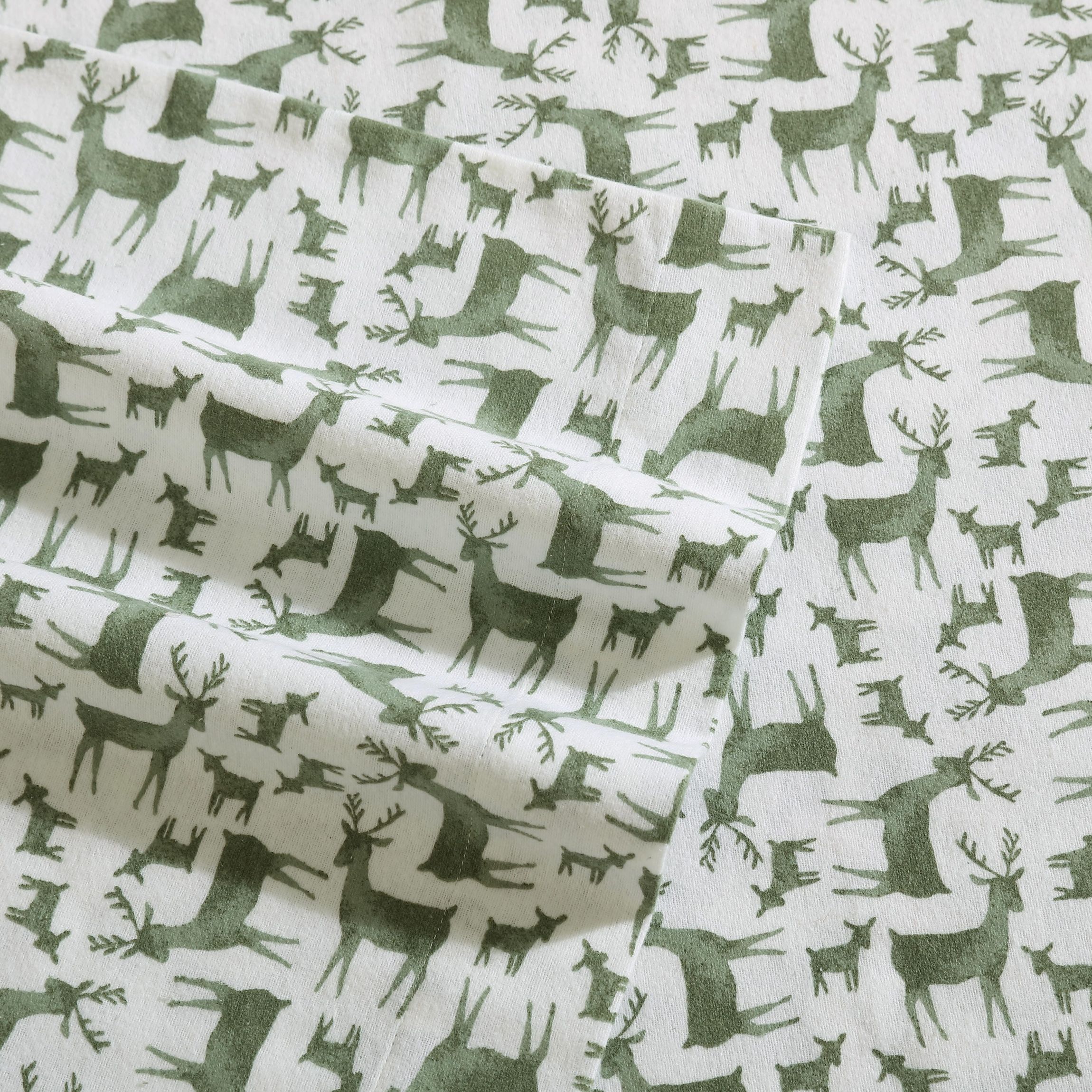 Deer Camp Cotton Sheet Set