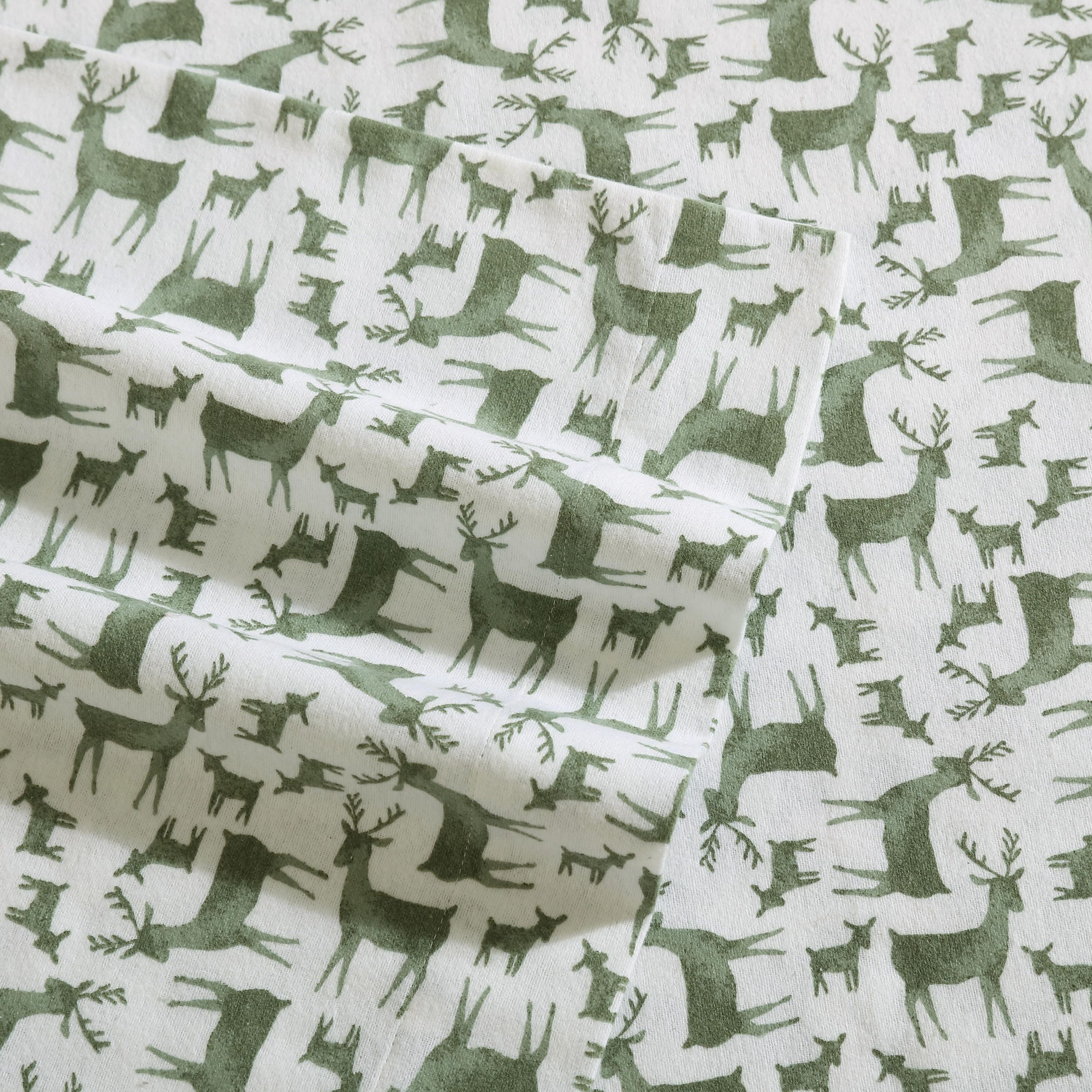 Deer Camp Cotton Sheet Set