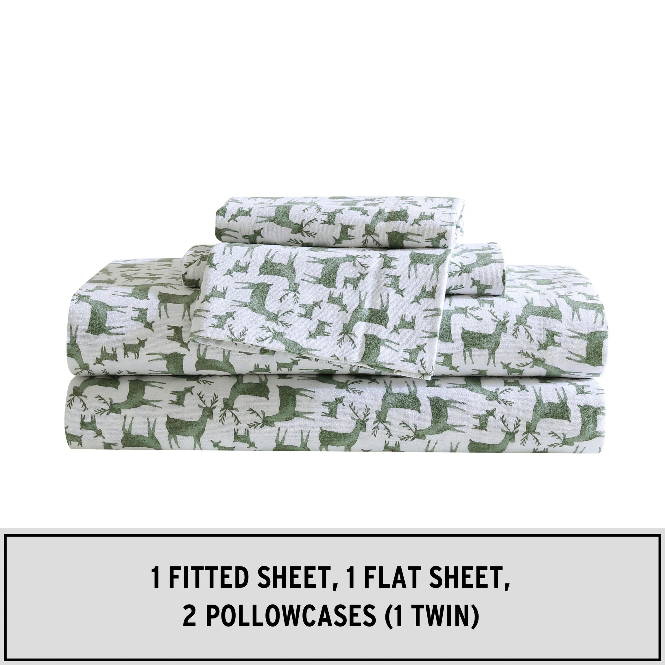 Deer Camp Cotton Sheet Set