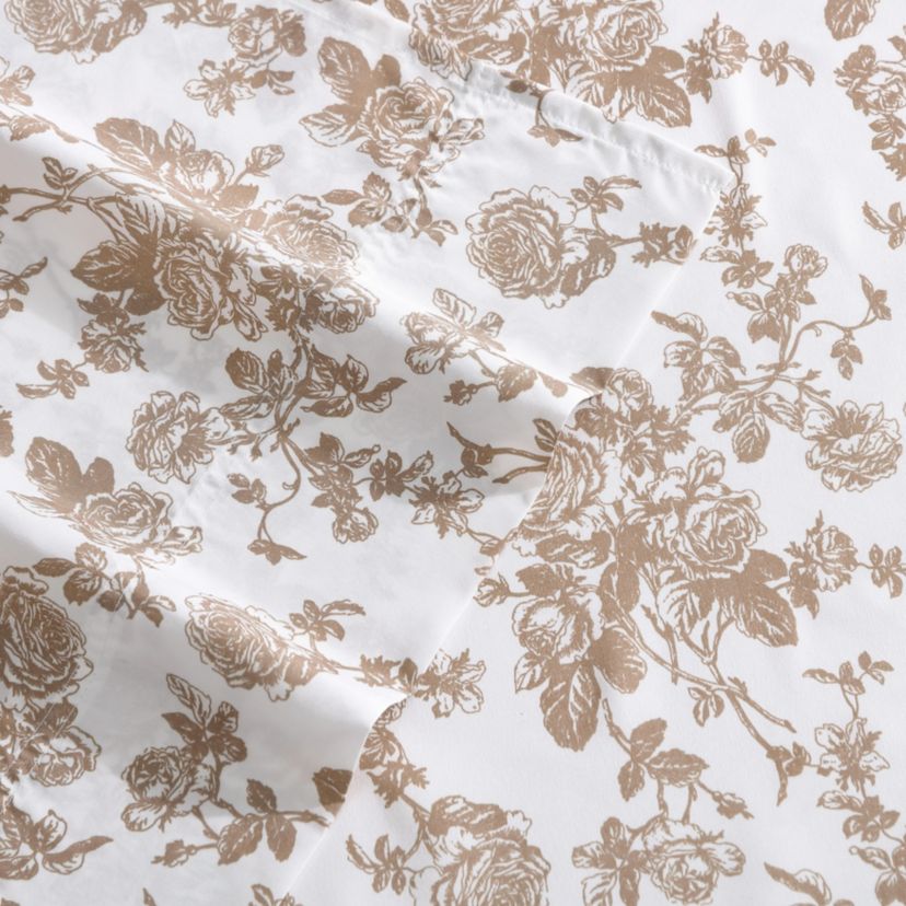 Garden Toile Microfiber Sheet Set