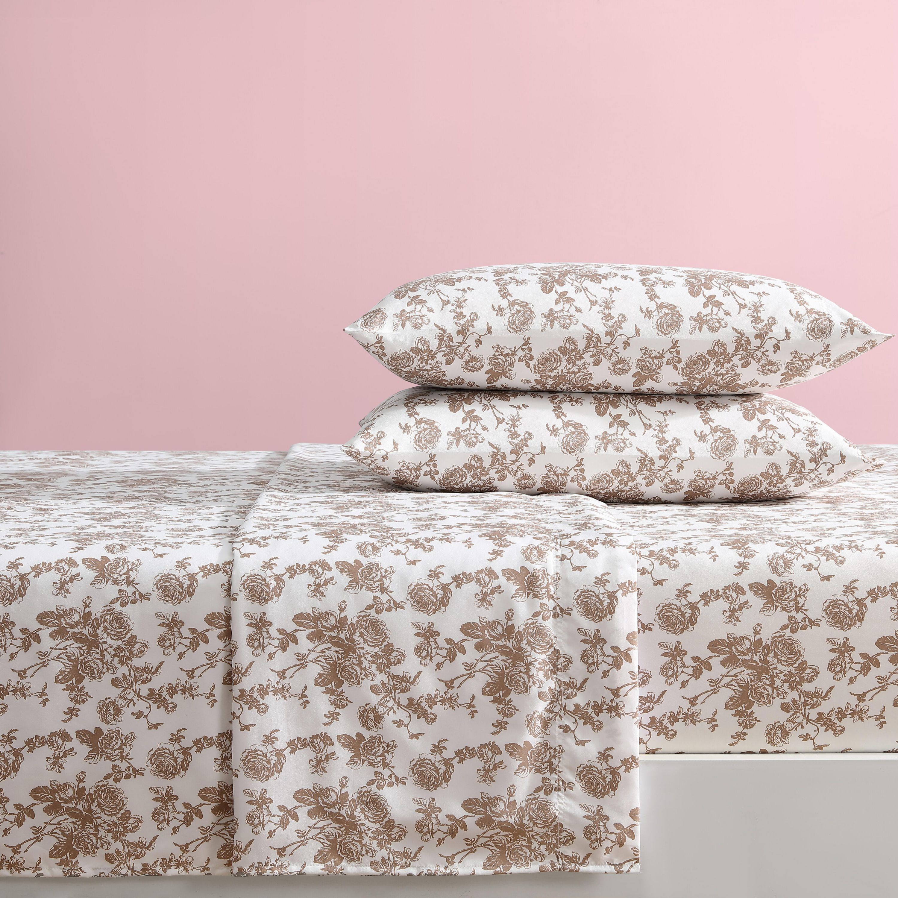 Garden Toile Microfiber Sheet Set
