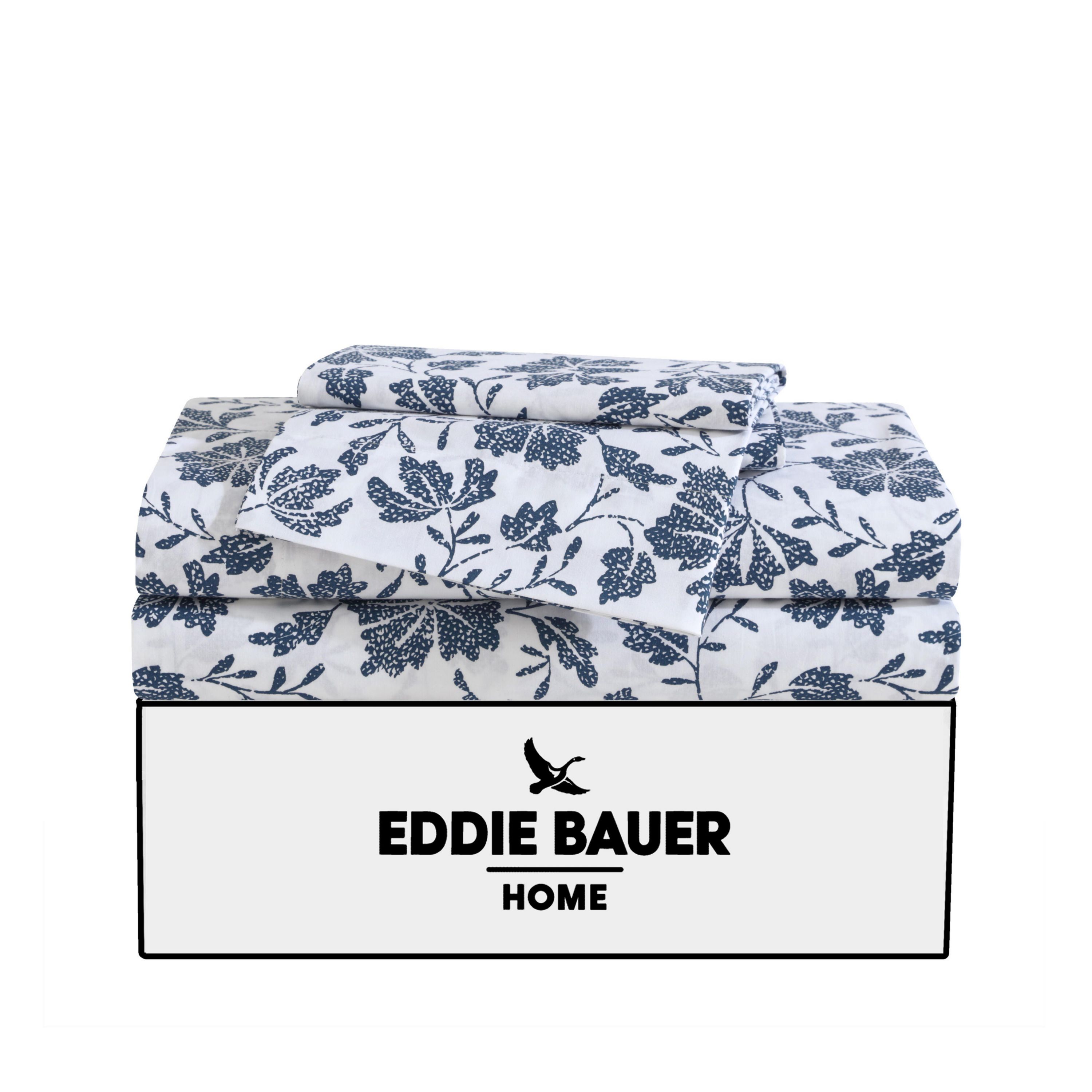 Woodblock Floral Cotton Sheet Set