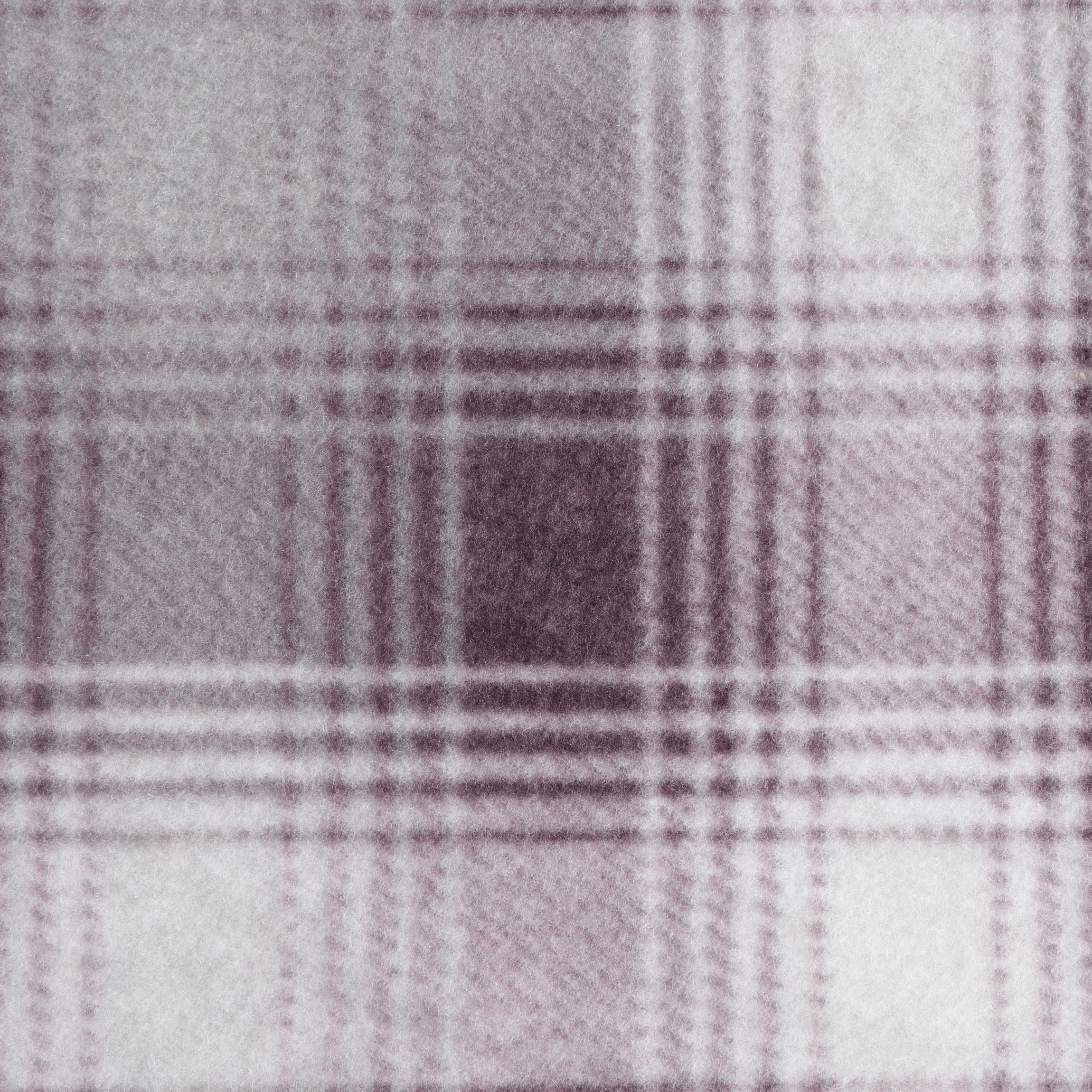 Nordic Plaid Microfiber Throw Blanket