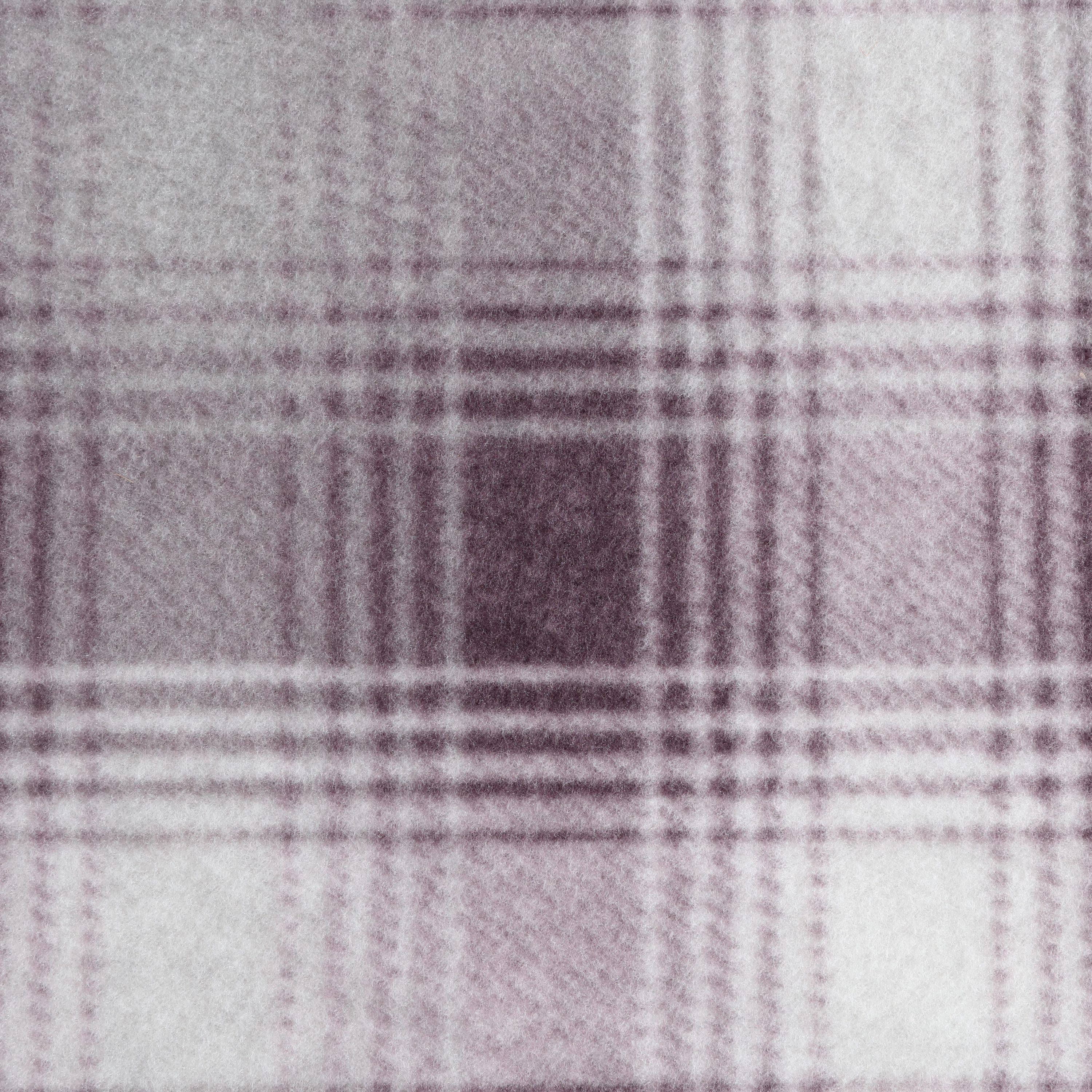 Nordic Plaid Microfiber Throw Blanket