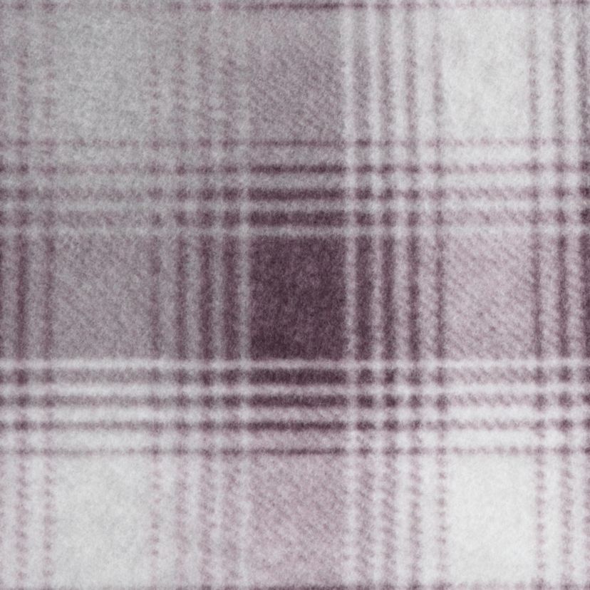 Nordic Plaid Microfiber Throw Blanket