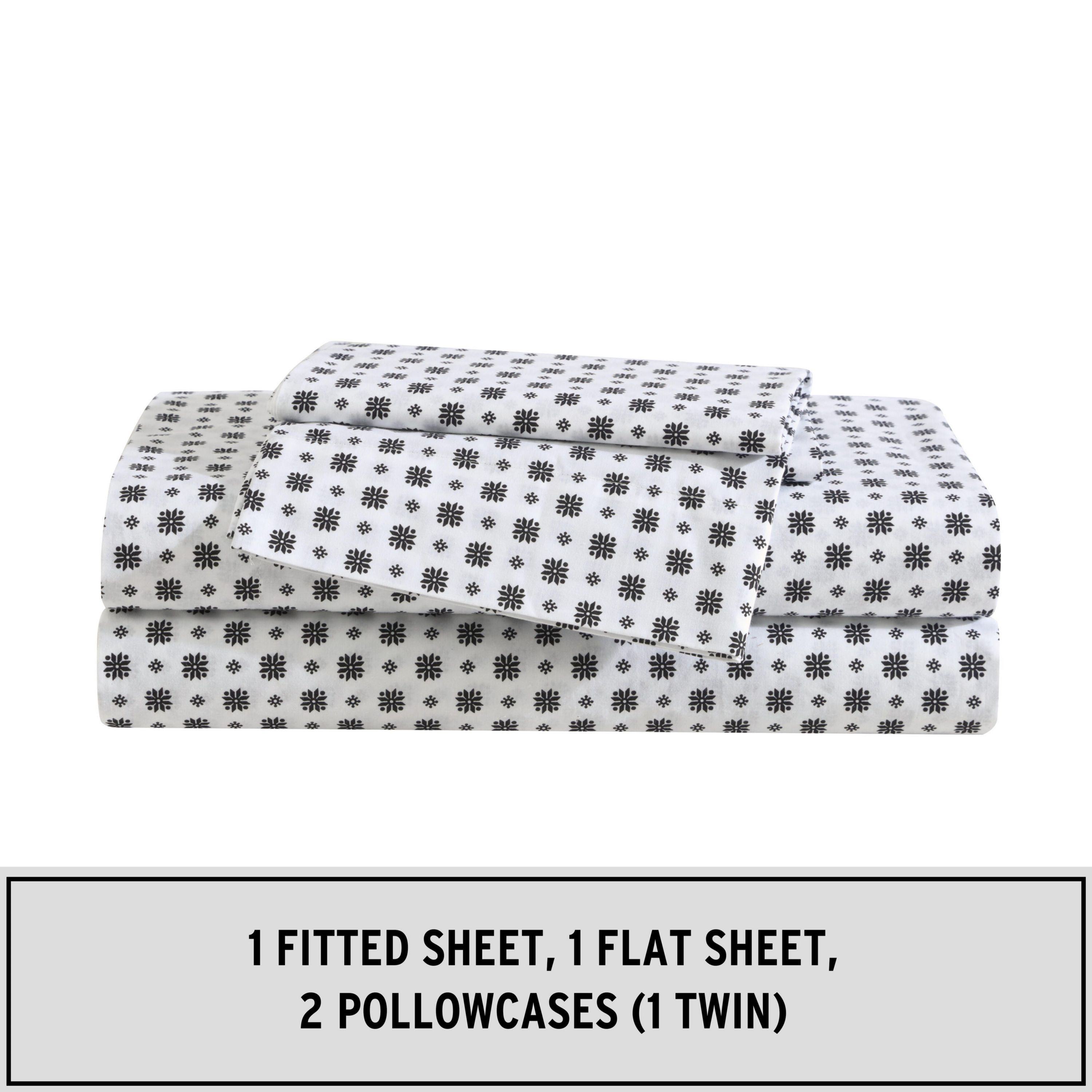 Fairisle Sprinkle Cotton Sheet Set