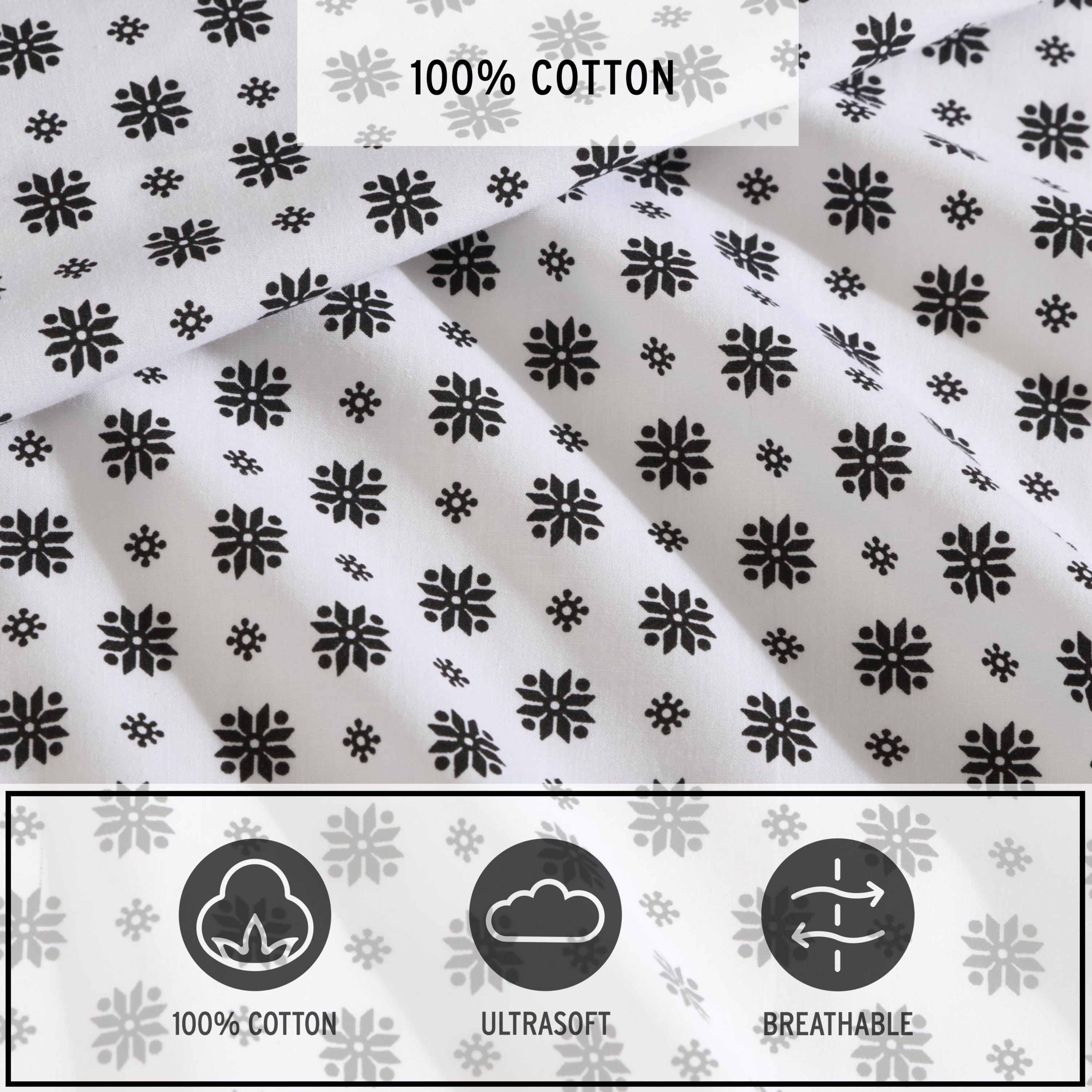 Fairisle Sprinkle Cotton Sheet Set