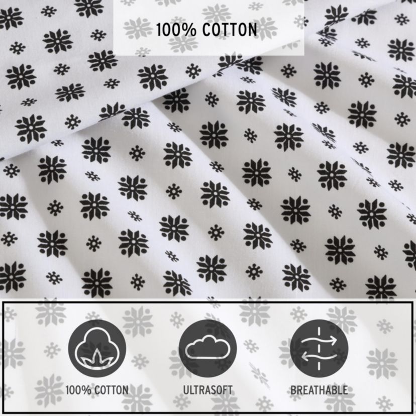 Fairisle Sprinkle Cotton Sheet Set