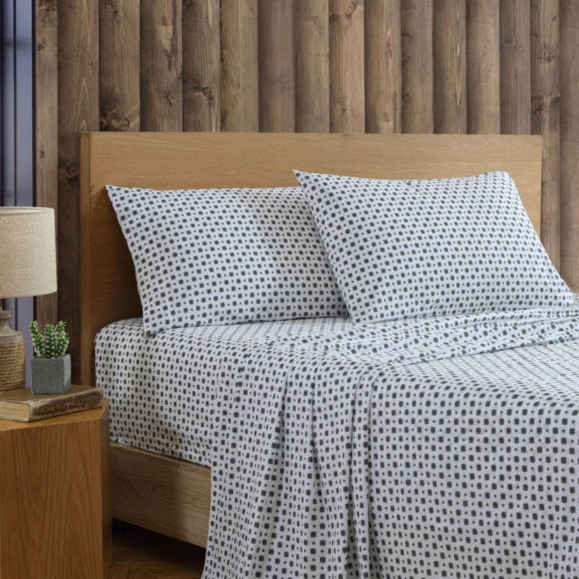 Fairisle Sprinkle Cotton Sheet Set