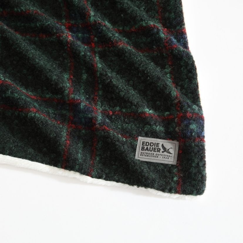 Capitol Hill Plaid Microfiber Throw Blanket