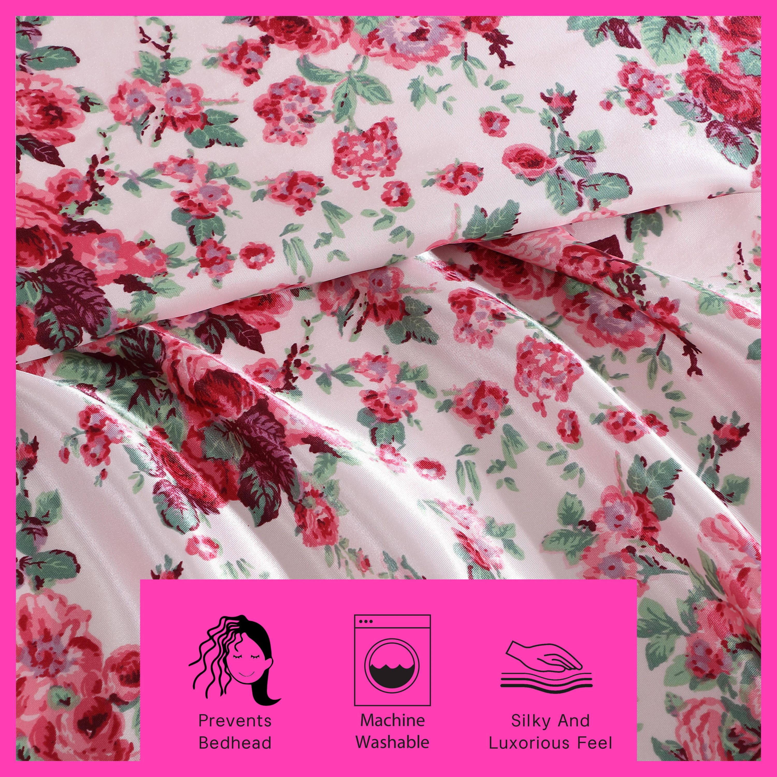 Vintage Floral Microfiber Sheet Set