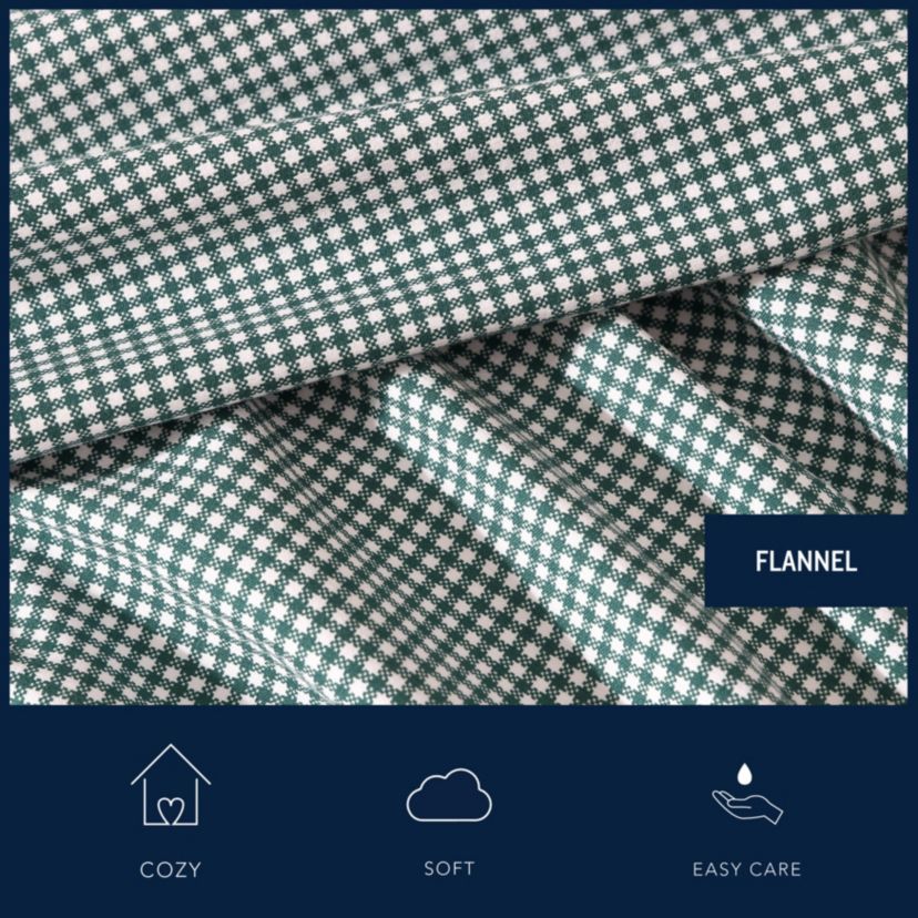 Bayside Plaid Microfiber Sheet Set