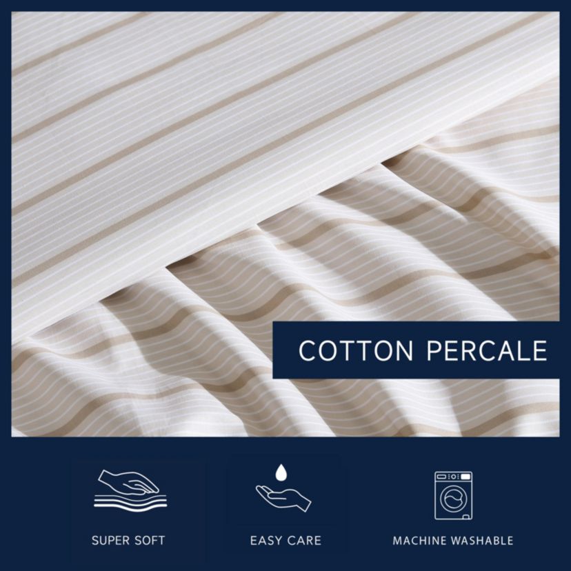 Merrick Stripe Cotton Sheet Set