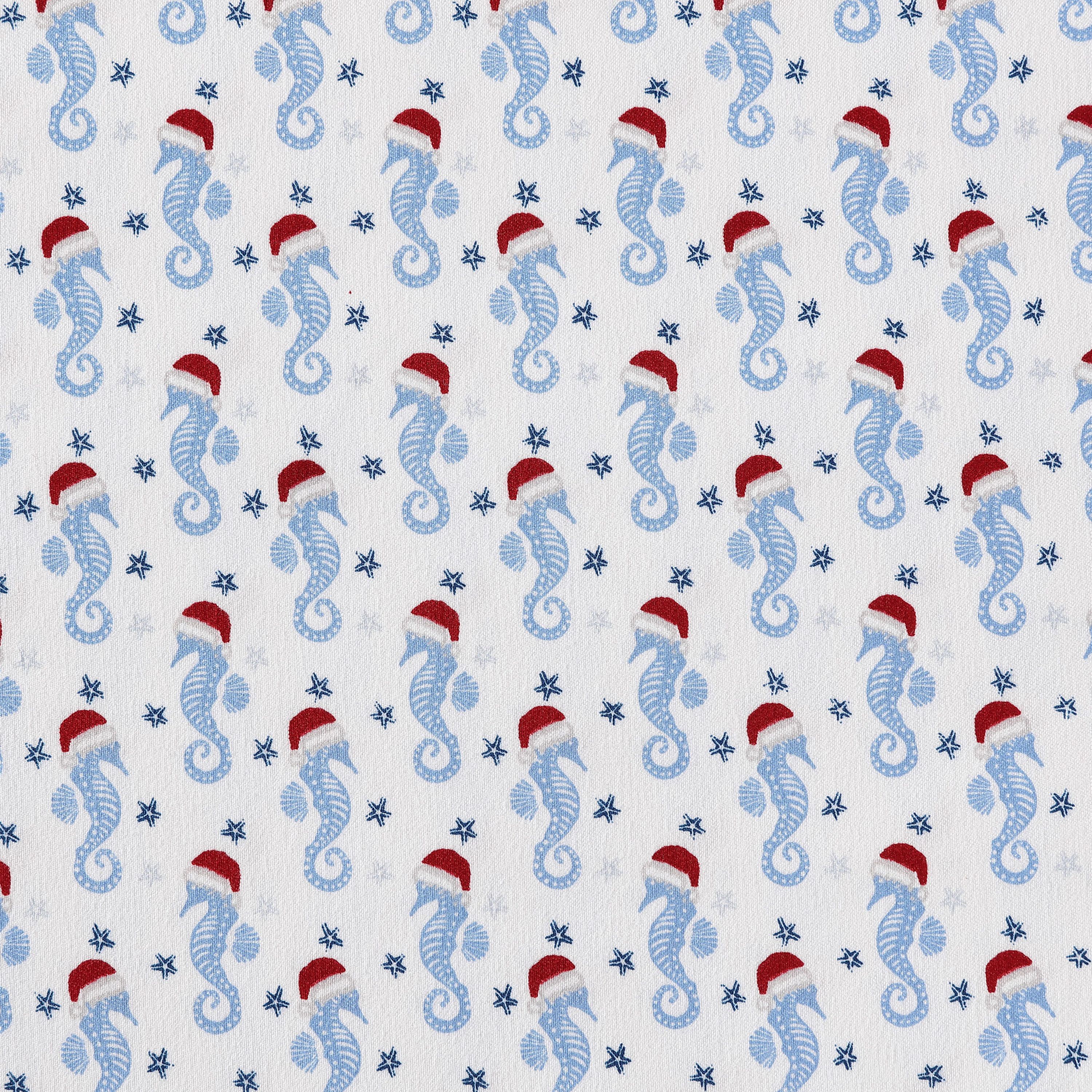 Holiday Seahorse Microfiber Sheet Set