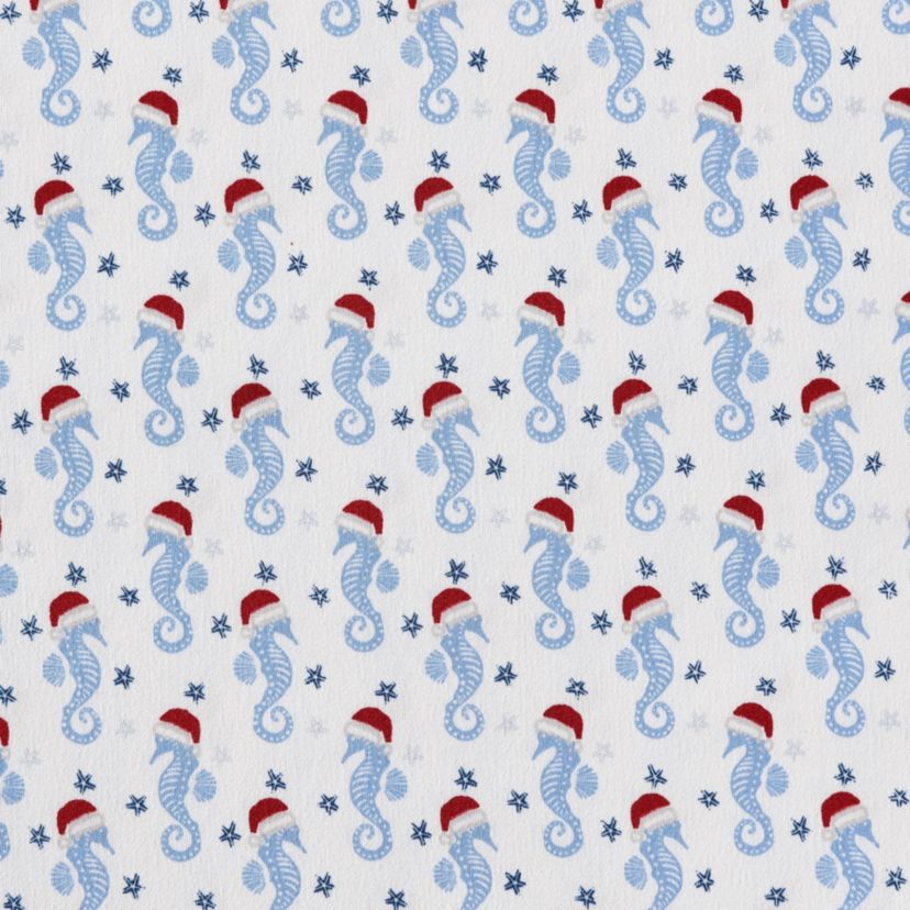 Holiday Seahorse Microfiber Sheet Set
