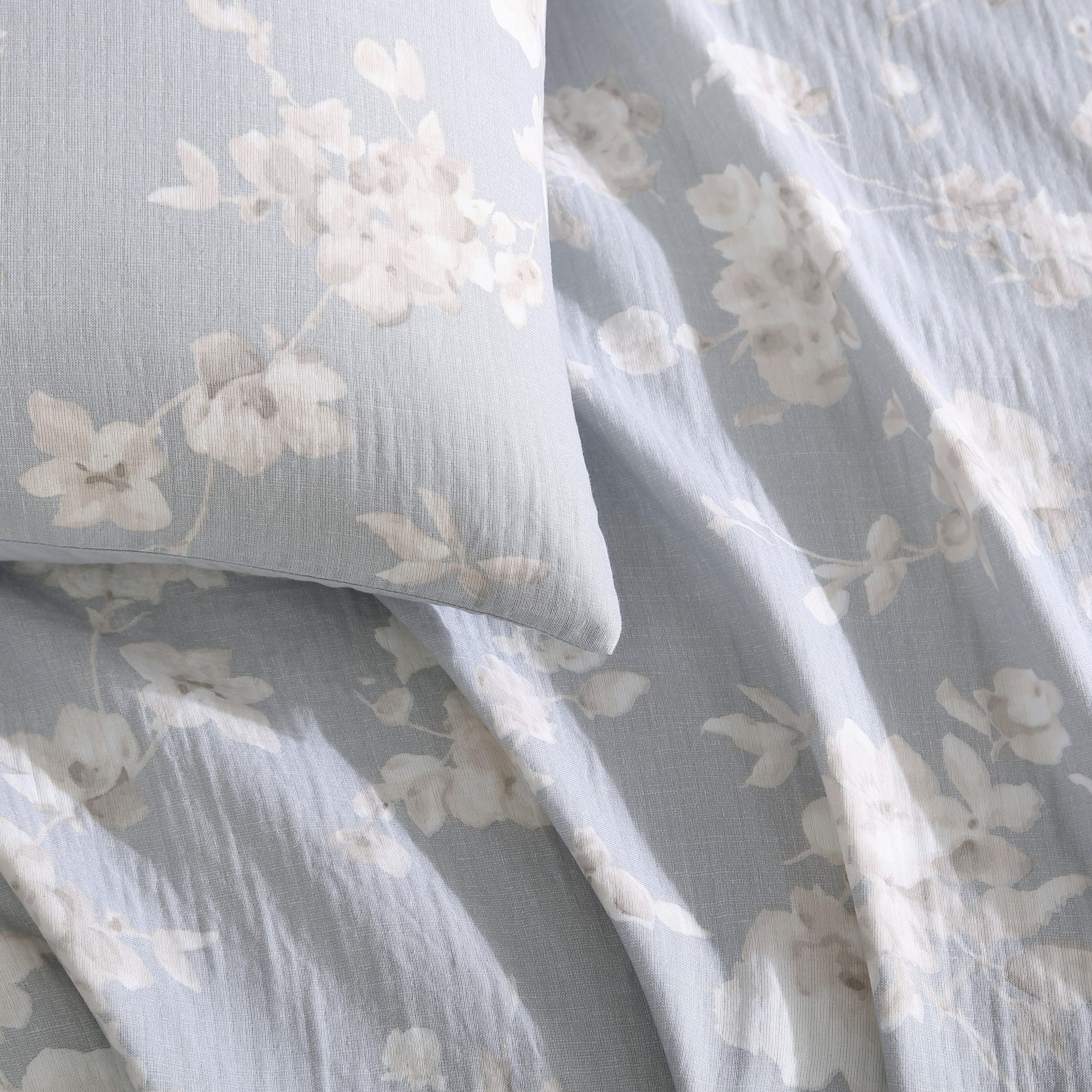 Eternity Floral Cotton Duvet Cover Set