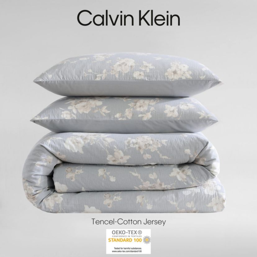 Eternity Floral Cotton Duvet Cover Set