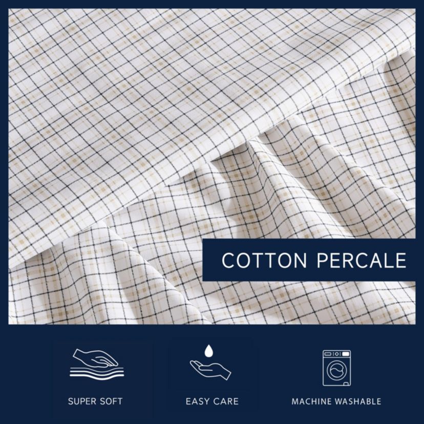 Malor Plaid Cotton Sheet Set