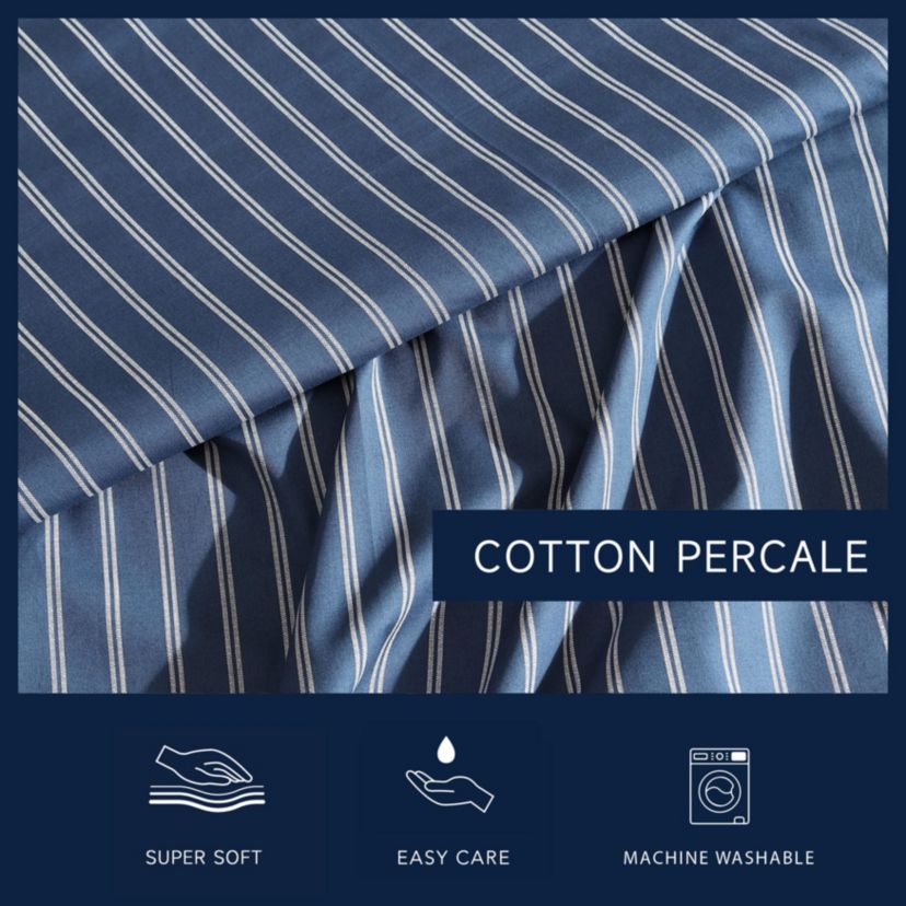 Richmond Stripe Cotton Sheet Set