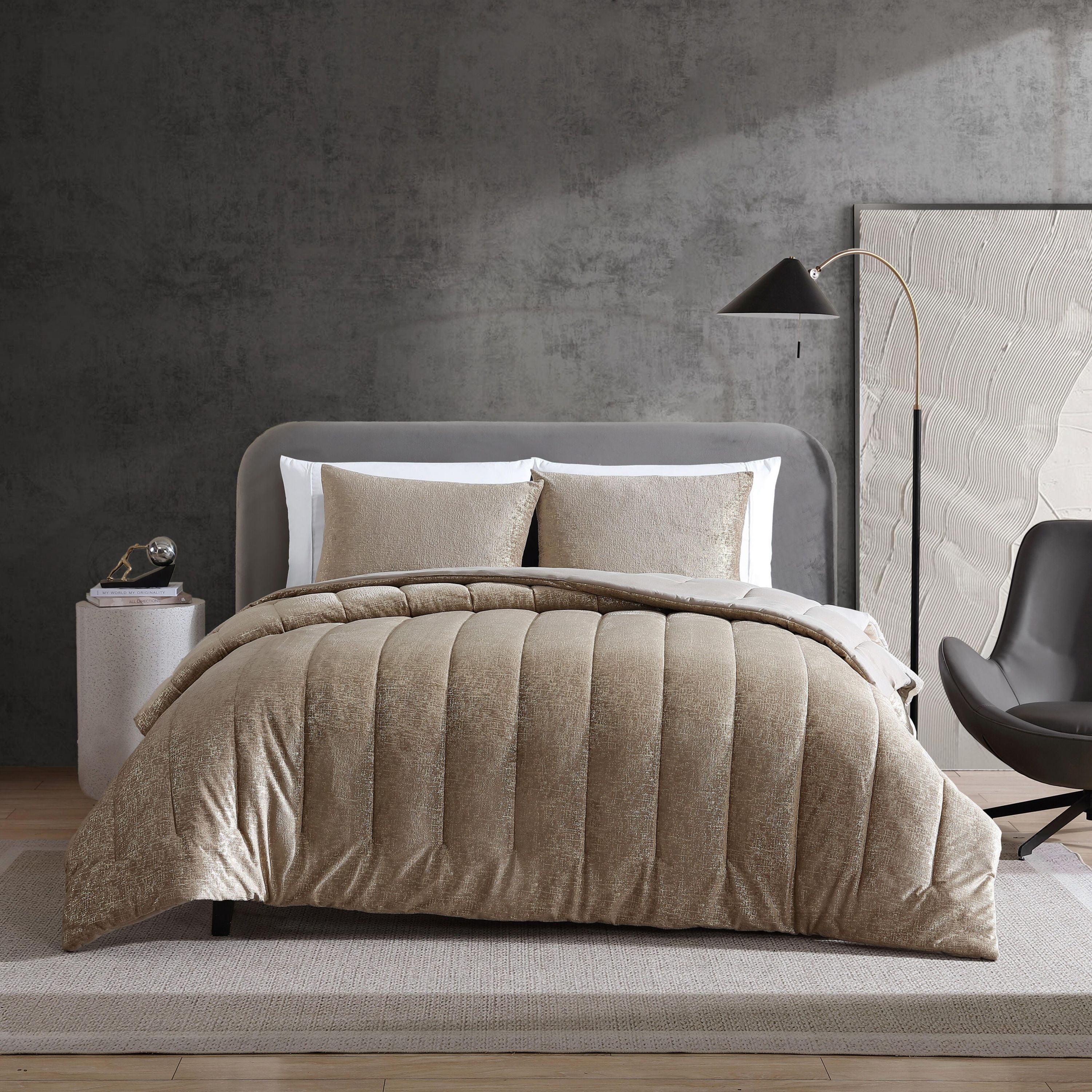 Banks Microfiber Comforter-Sham Set