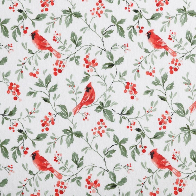 Jolly Cardinals Cotton Sheet Set