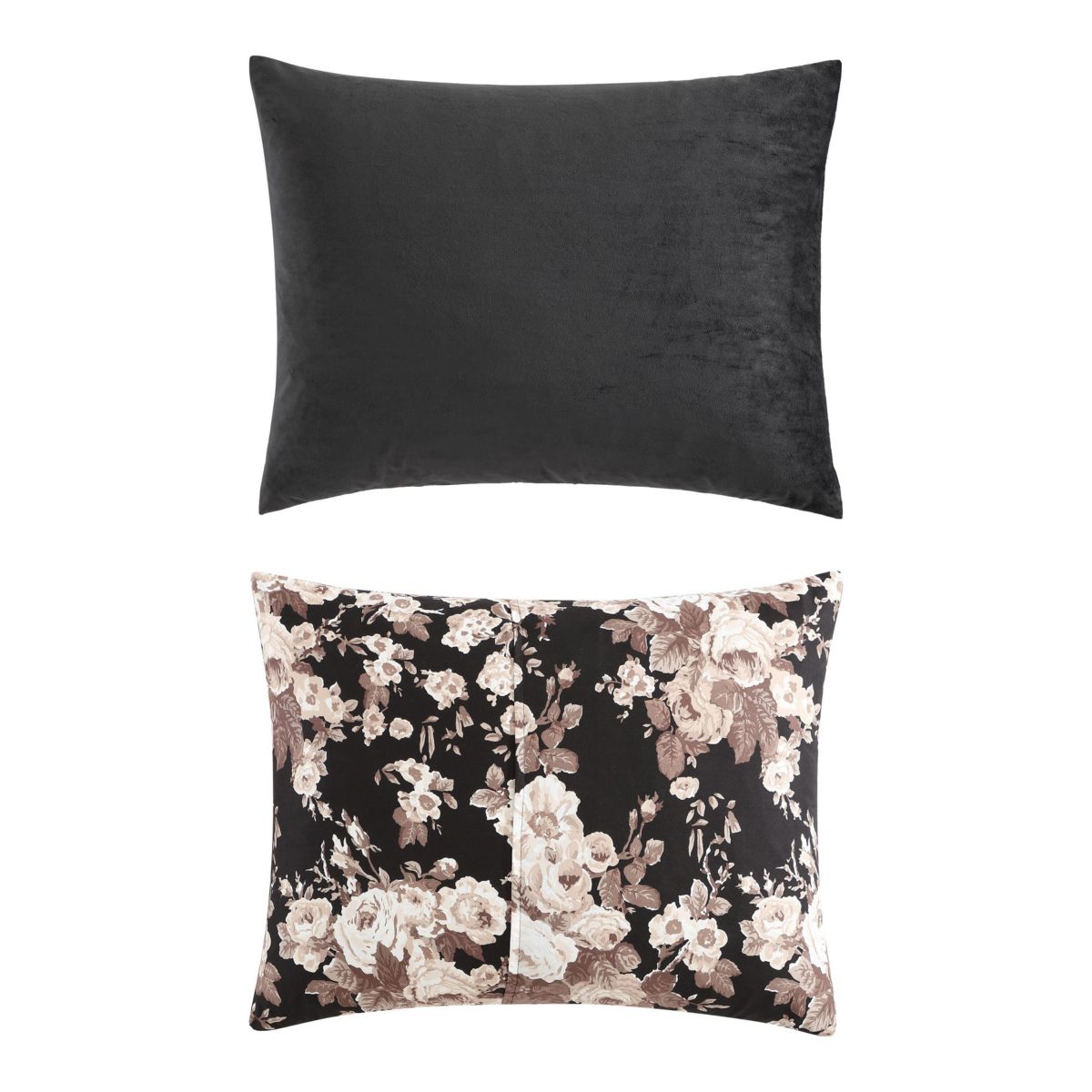 Velvet Solid Microfiber Duvet Cover Set