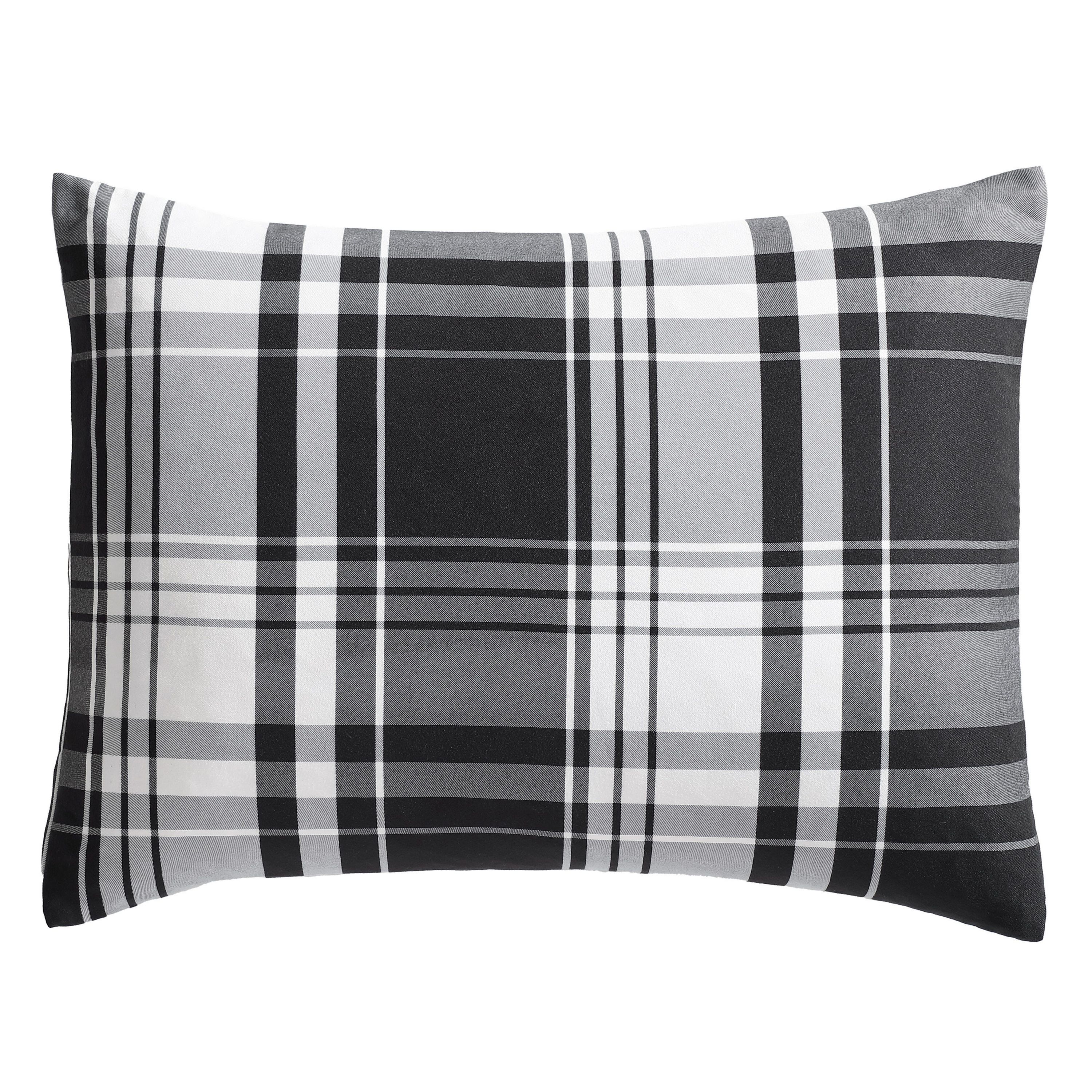 Saddle Mountain Plaid Microfiber Comforter-Sham Set