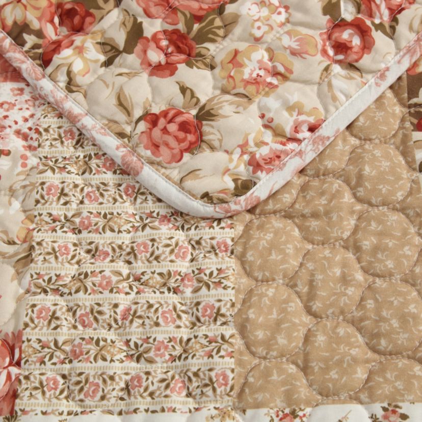 Harrietta Patchwork Cotton Quilt-Sham Set