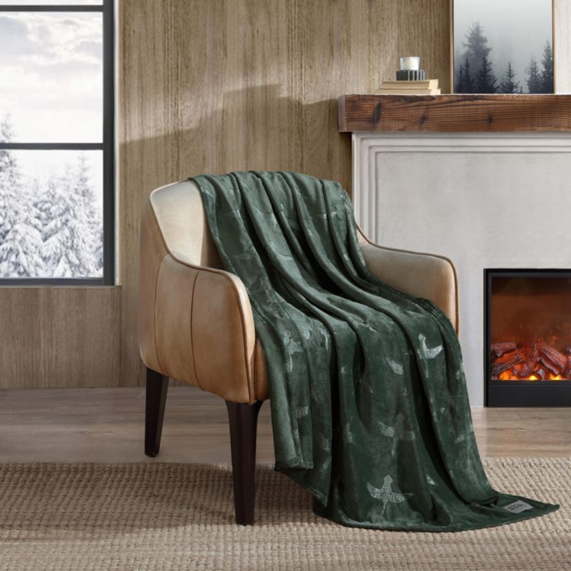 Geese Microfiber Throw Blanket