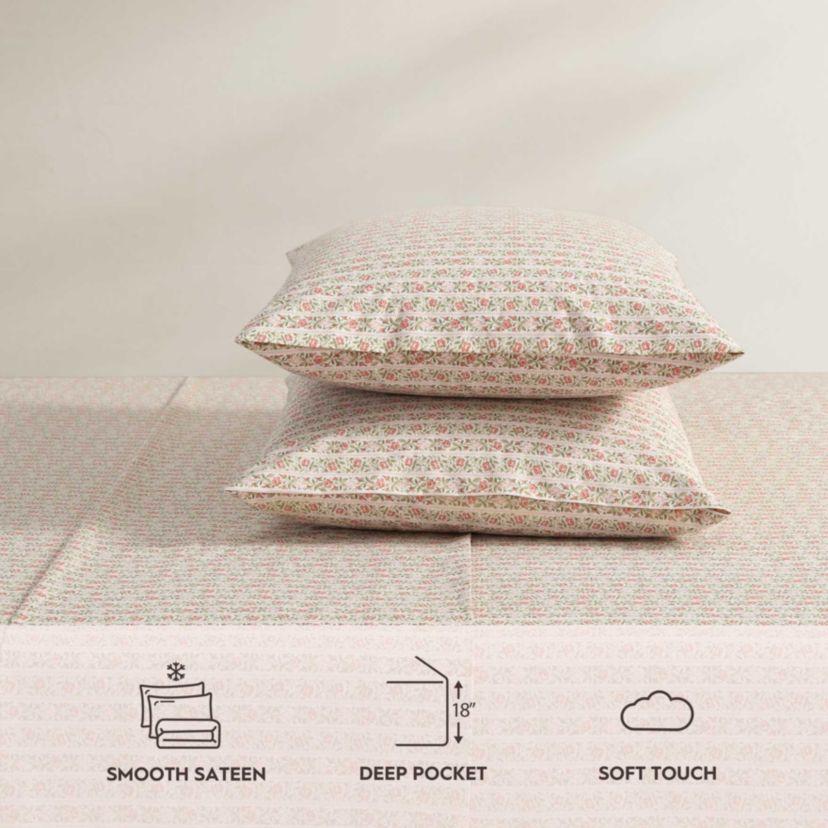 Marta Stripe Cotton Sheet Set