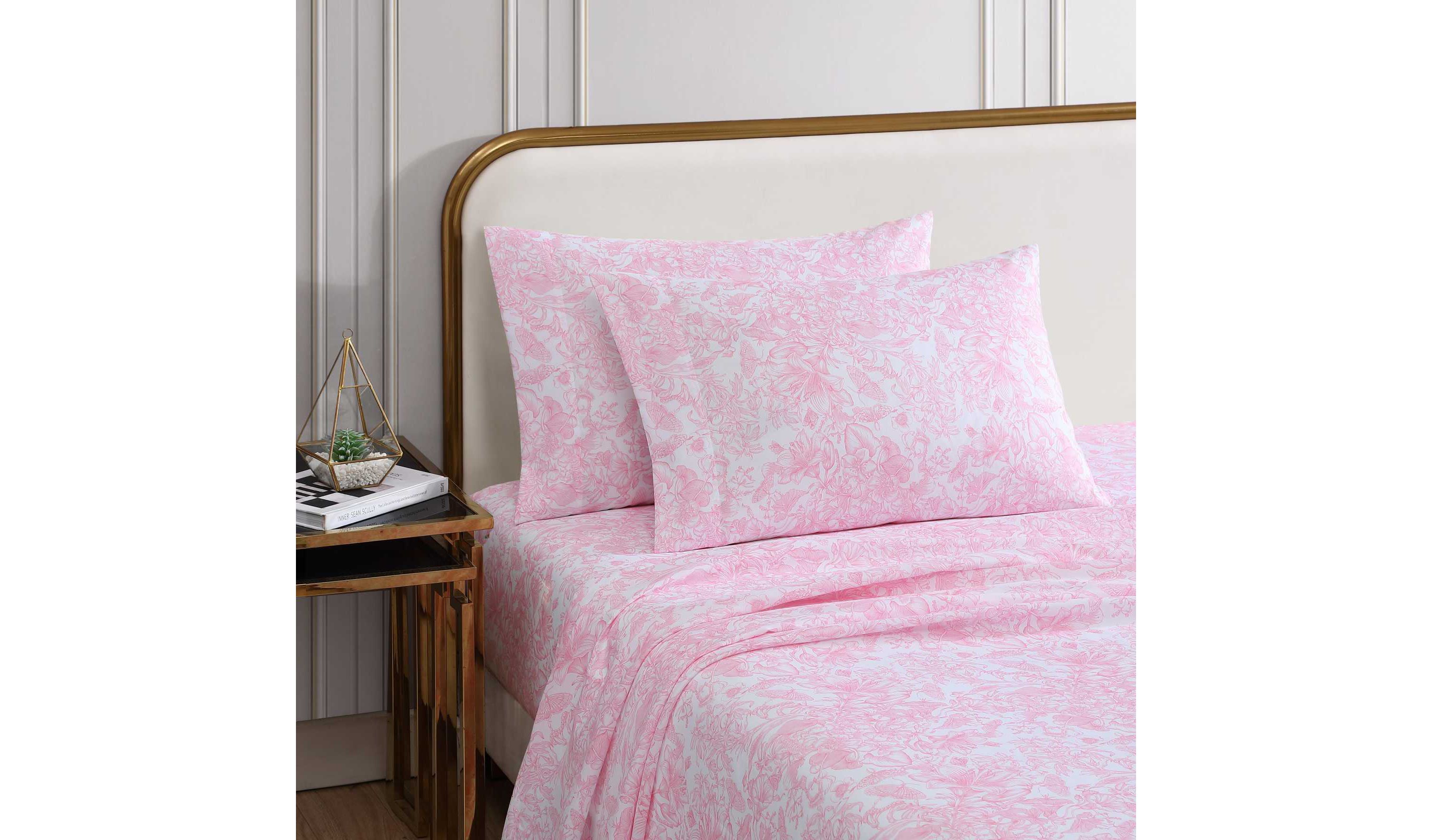 Fairytale Floral Microfiber Sheet Set