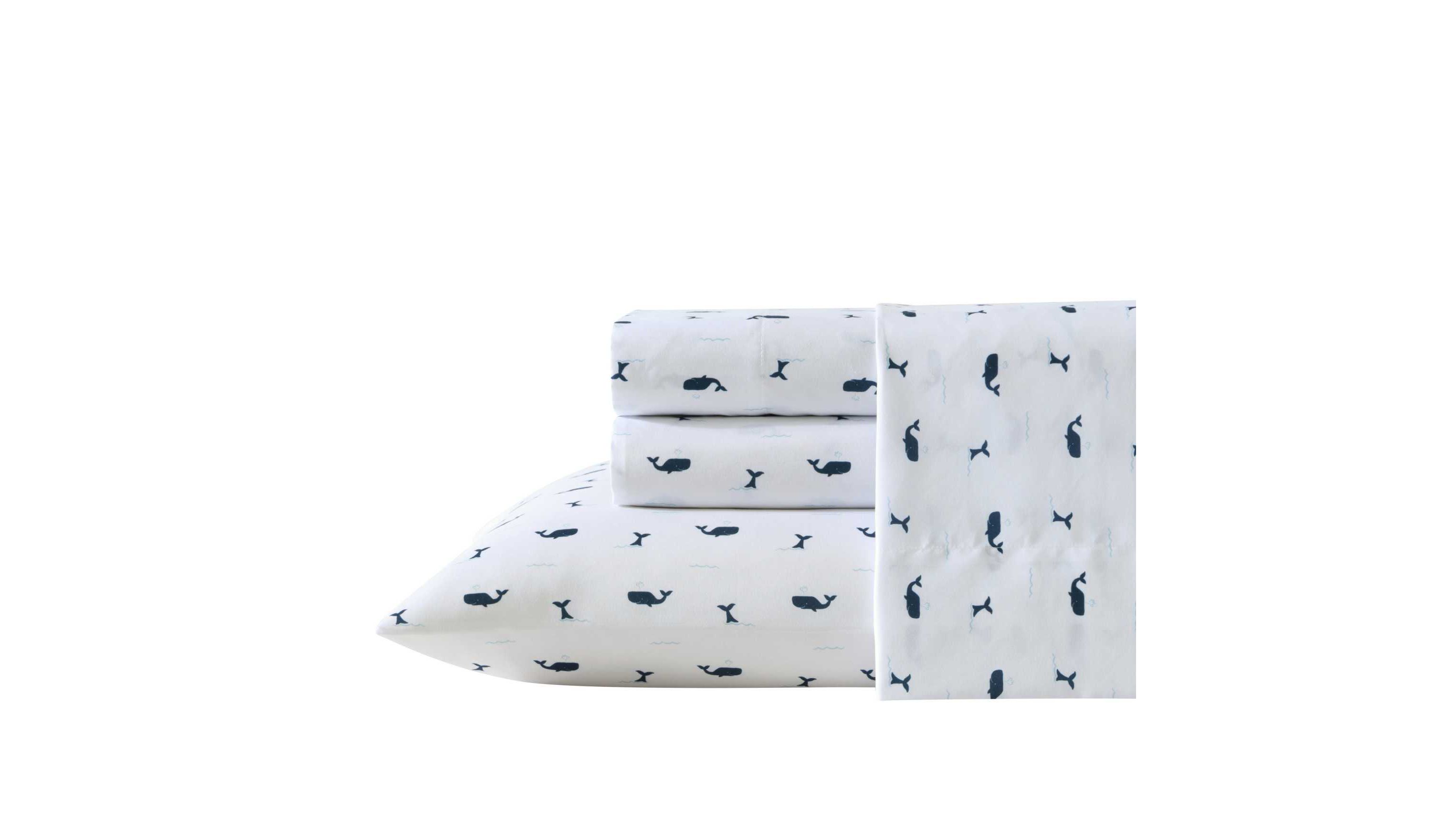 Caspian Whales Microfiber Sheet Set