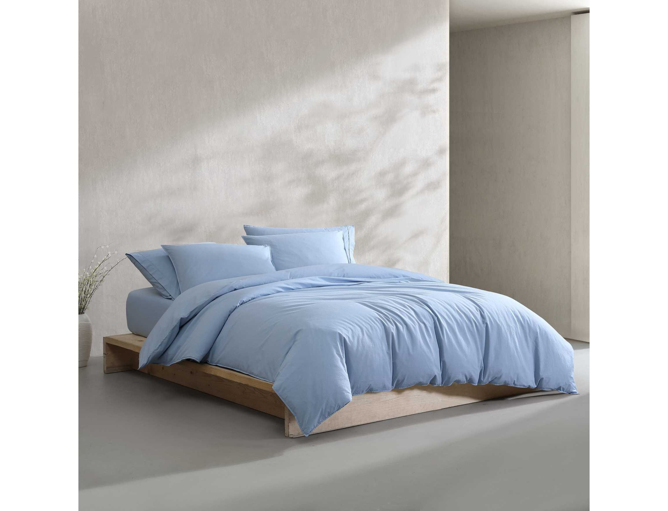 Washed Percale Cotton Comforter Set