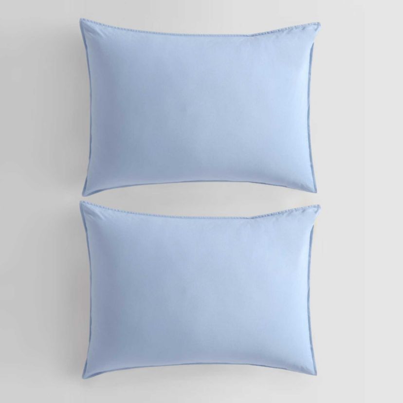 Washed Percale Cotton Comforter Set